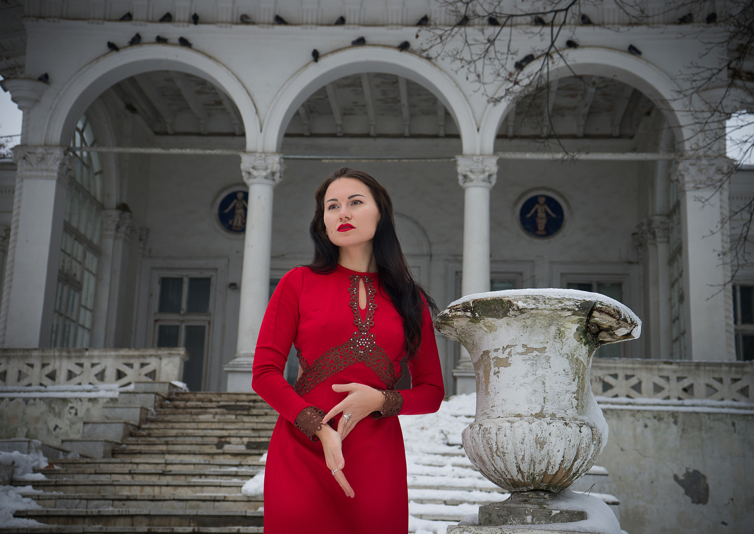 Зимняя фотосессия Жени. Семейный и церковный фотограф в Одессе Мария Мирная