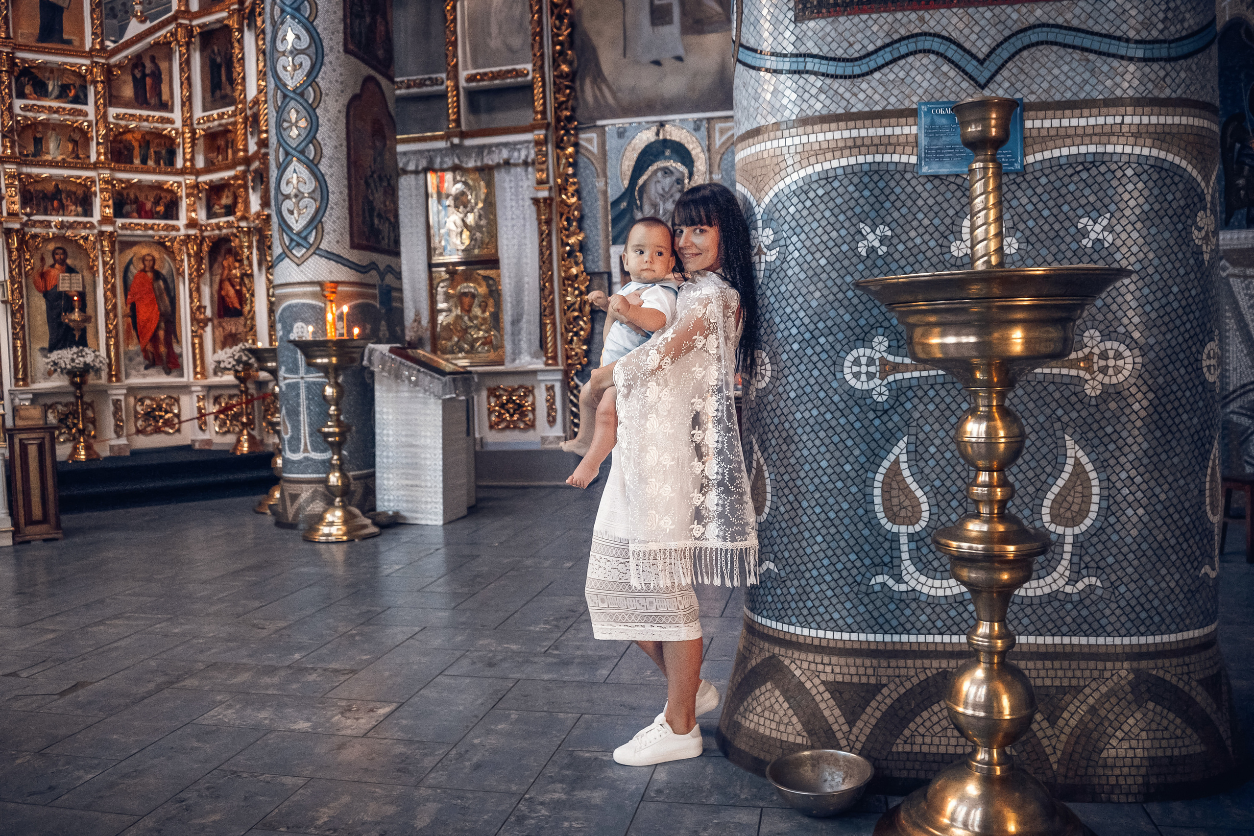 Таинство Крещения. Семейный и церковный фотограф в Одессе Мария Мирная
