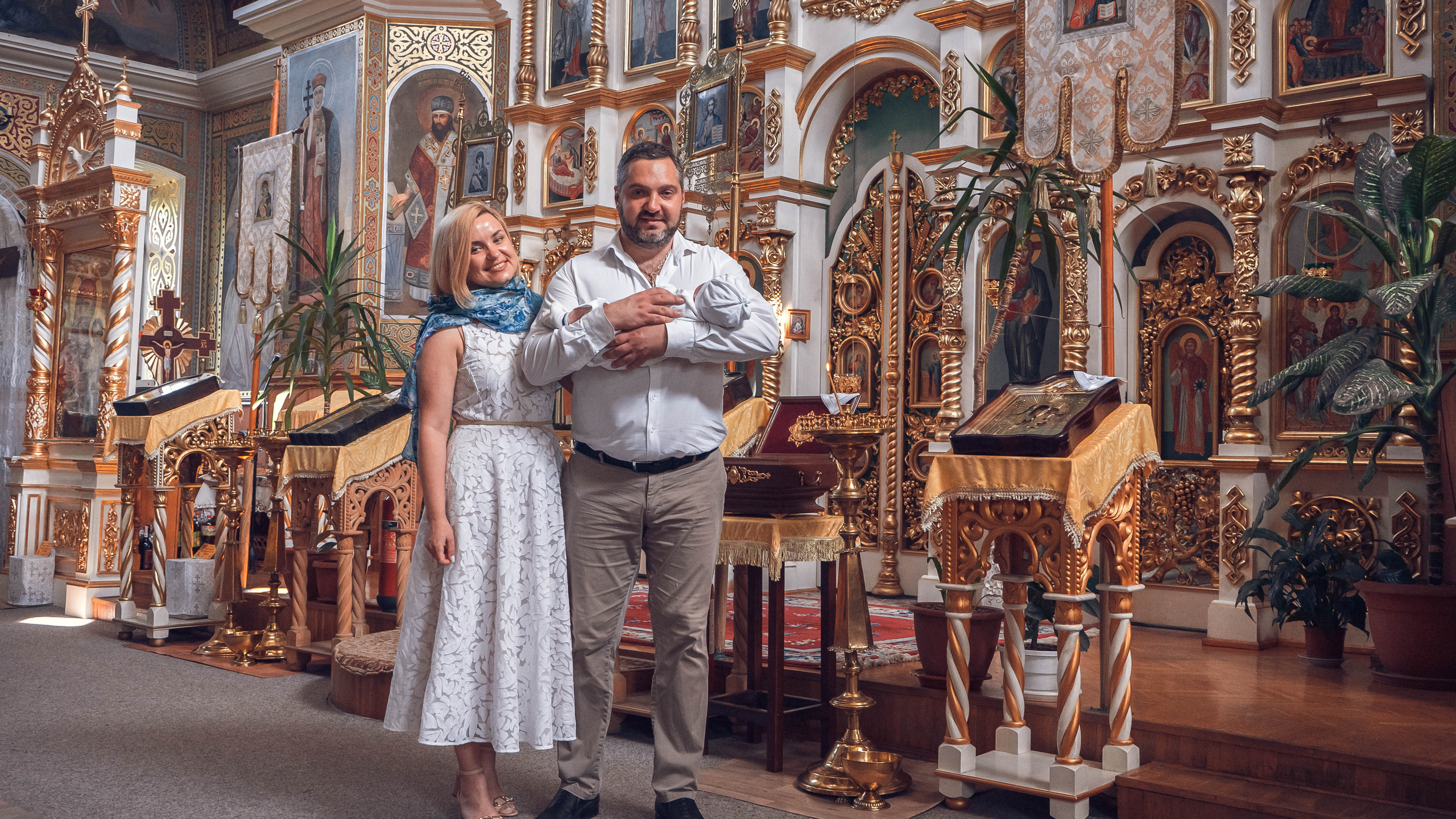 Таинство Крещения. Семейный и церковный фотограф в Одессе Мария Мирная