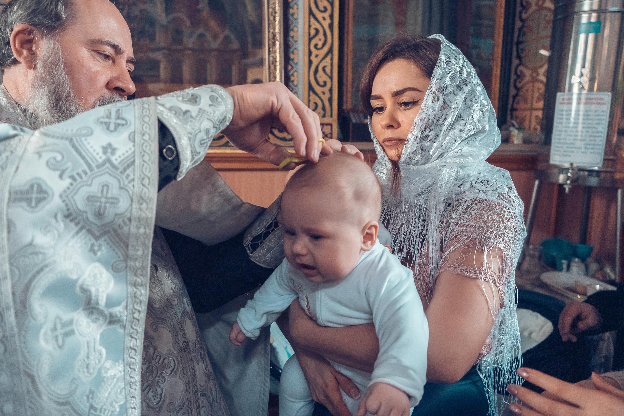 Таинство Крещения. Семейный и церковный фотограф в Одессе Мария Мирная