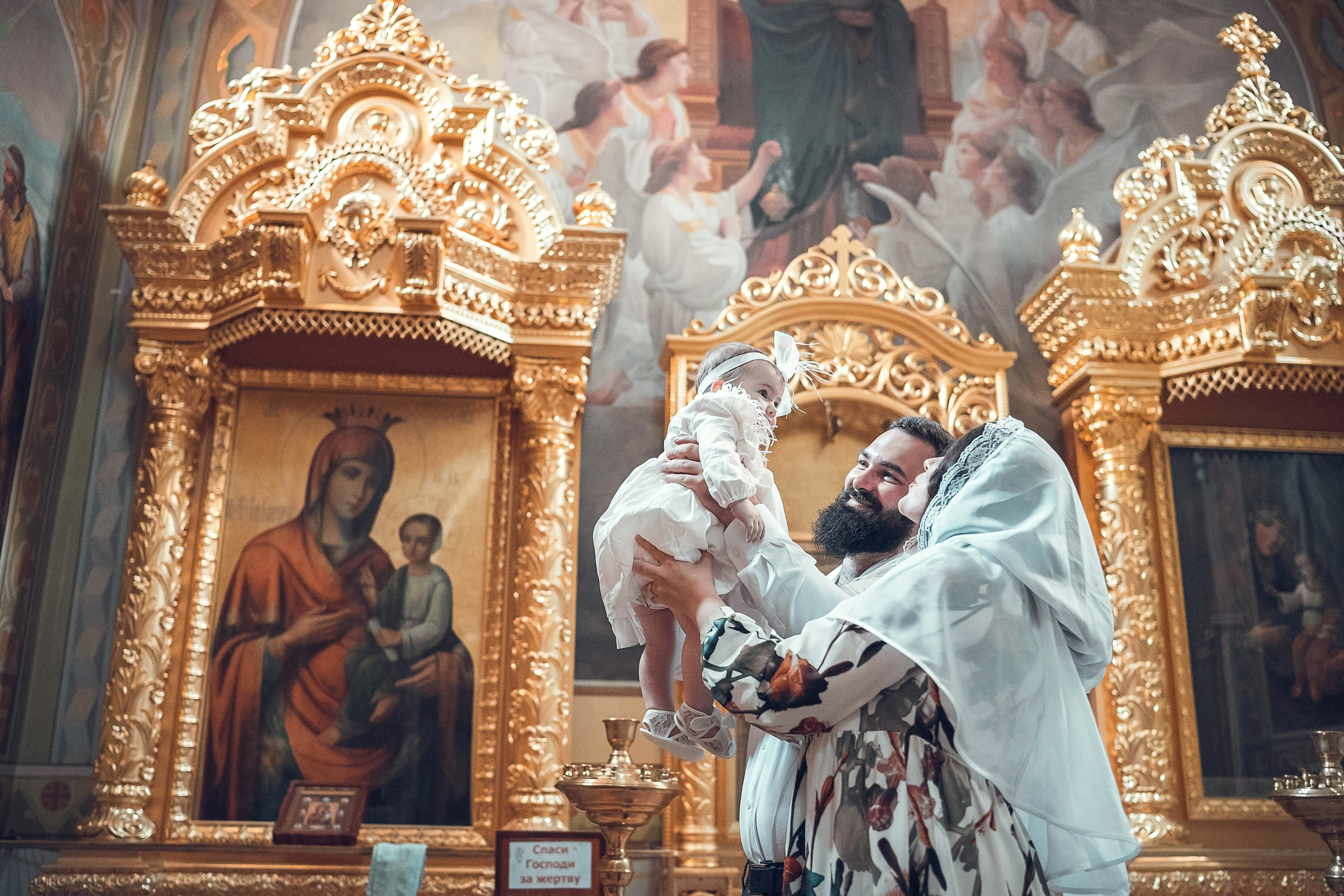 Таинство Крещения. Семейный и церковный фотограф в Одессе Мария Мирная