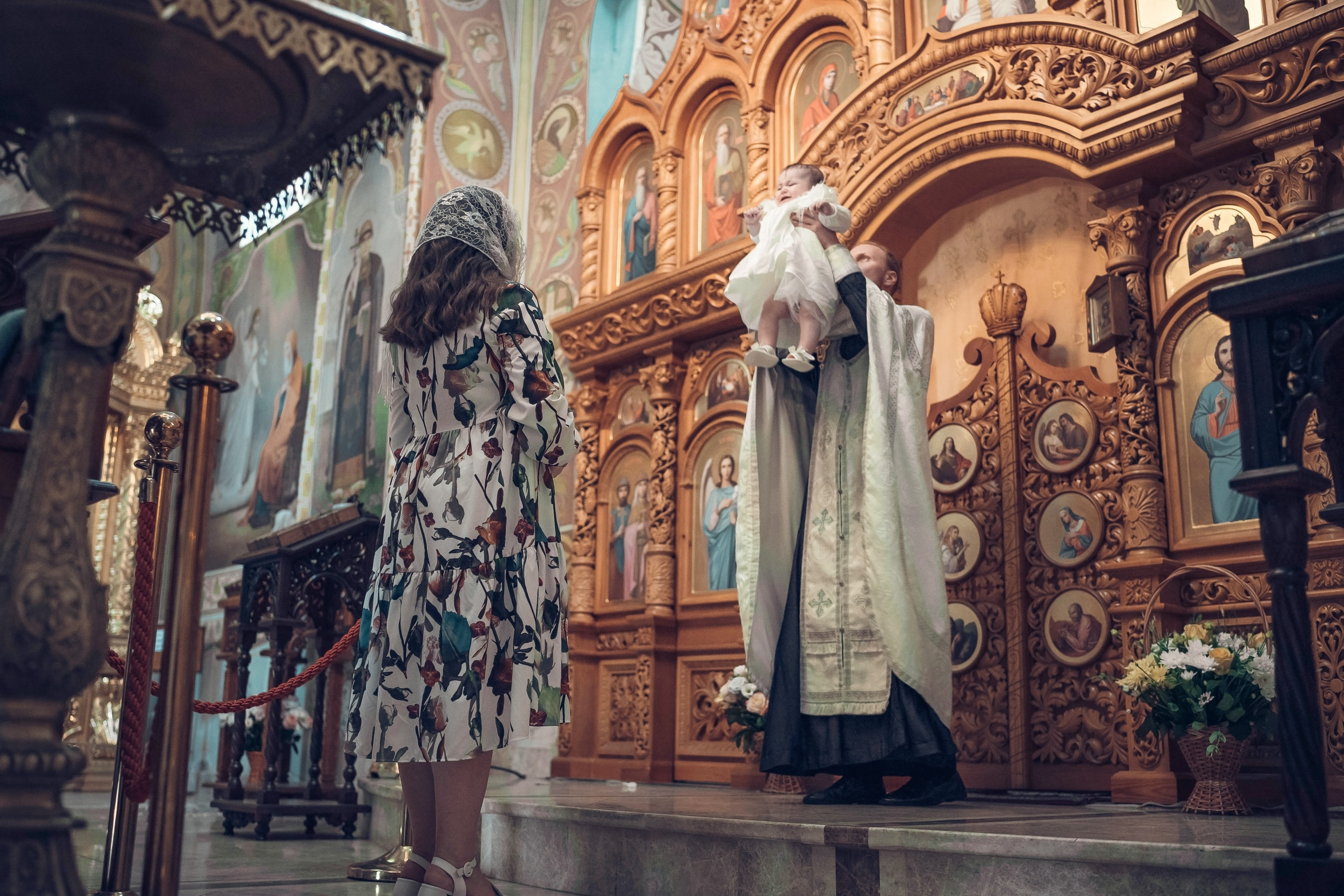 Таинство Крещения. Семейный и церковный фотограф в Одессе Мария Мирная