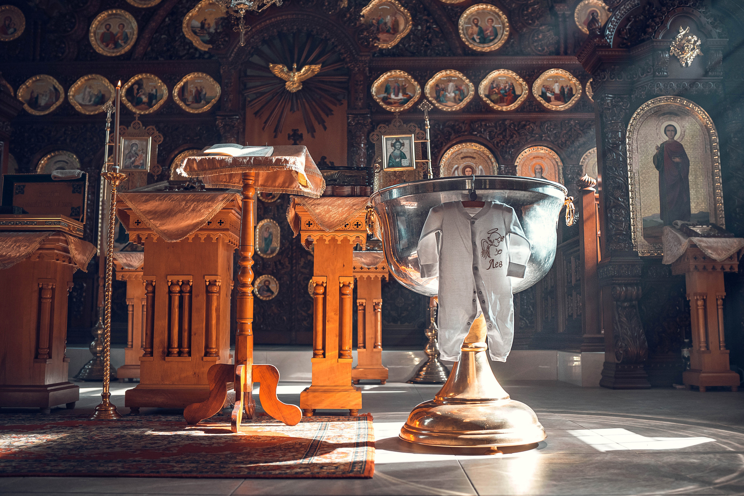 Таинство Крещения. Семейный и церковный фотограф в Одессе Мария Мирная