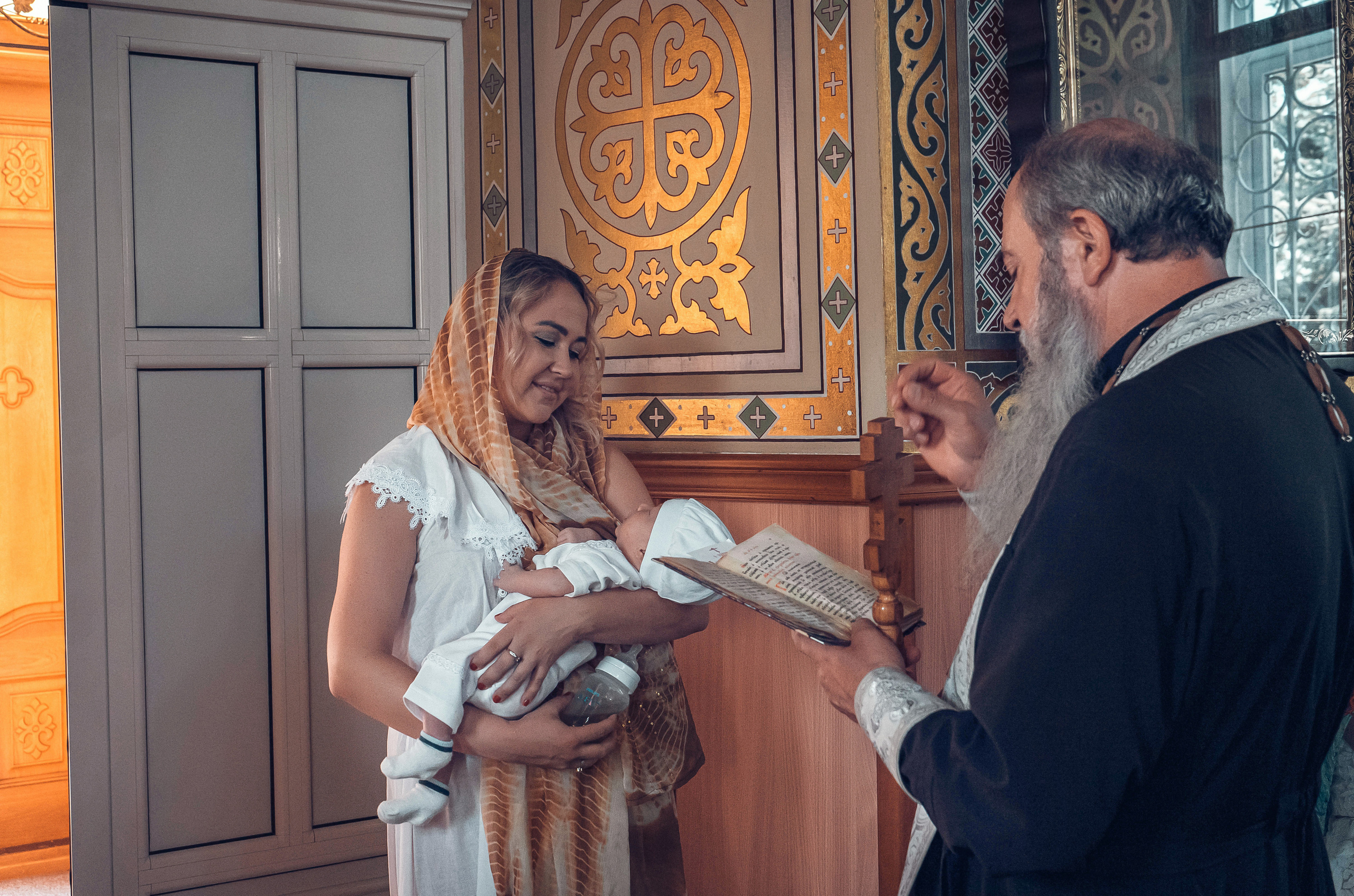 Таинство Крещения. Семейный и церковный фотограф в Одессе Мария Мирная