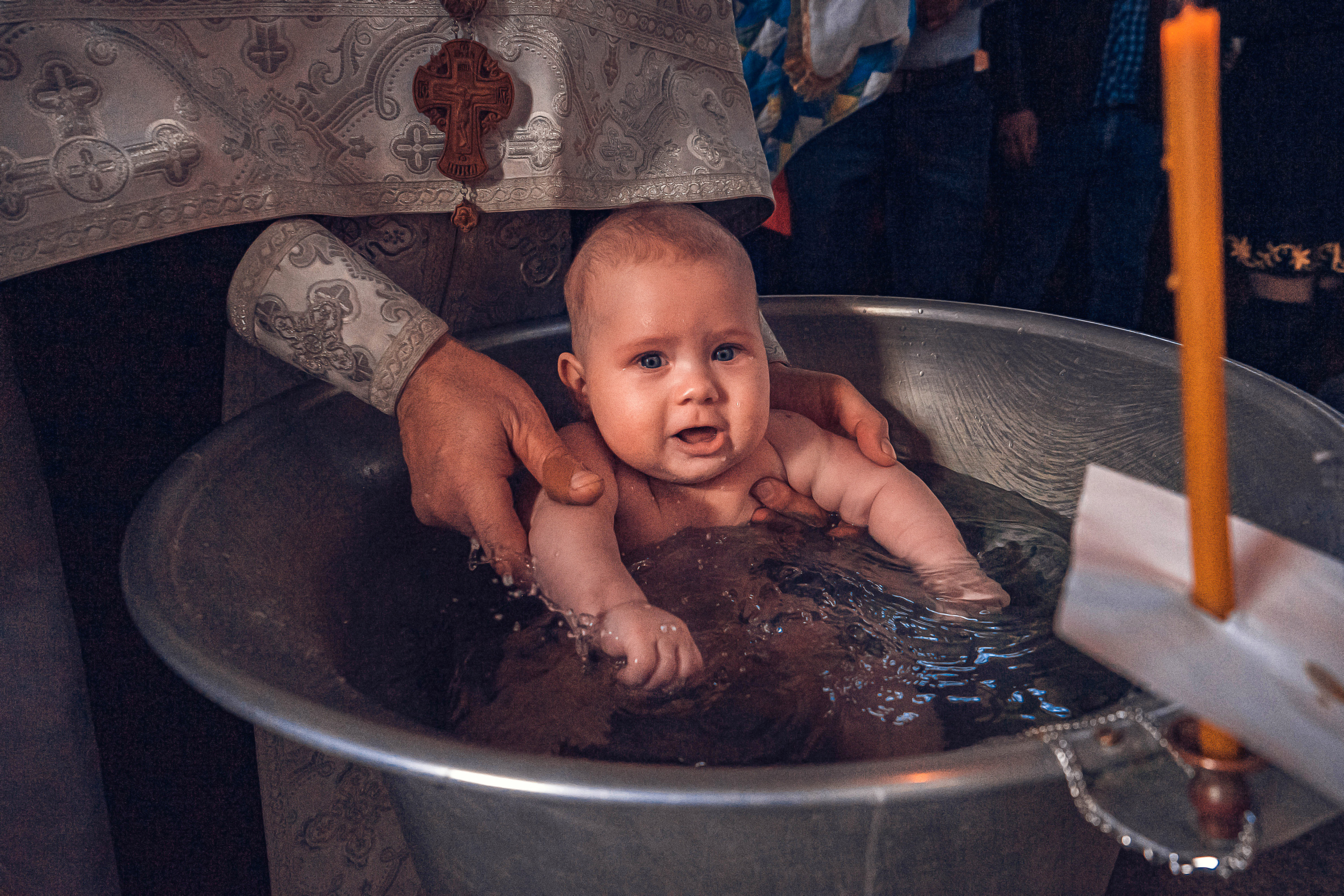 Таинство Крещения. Семейный и церковный фотограф в Одессе Мария Мирная