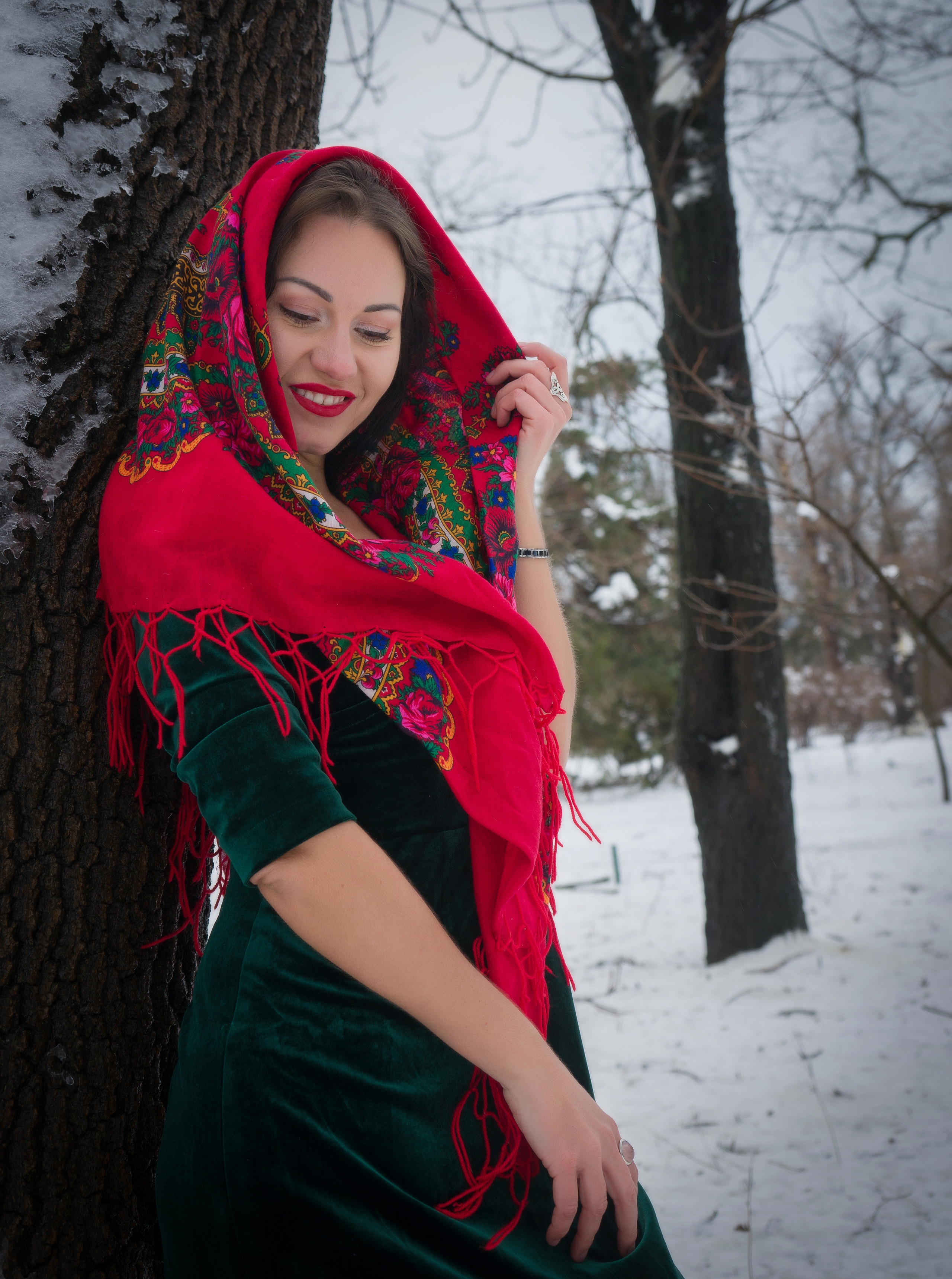 Зимняя фотосессия Жени. Семейный и церковный фотограф в Одессе Мария Мирная