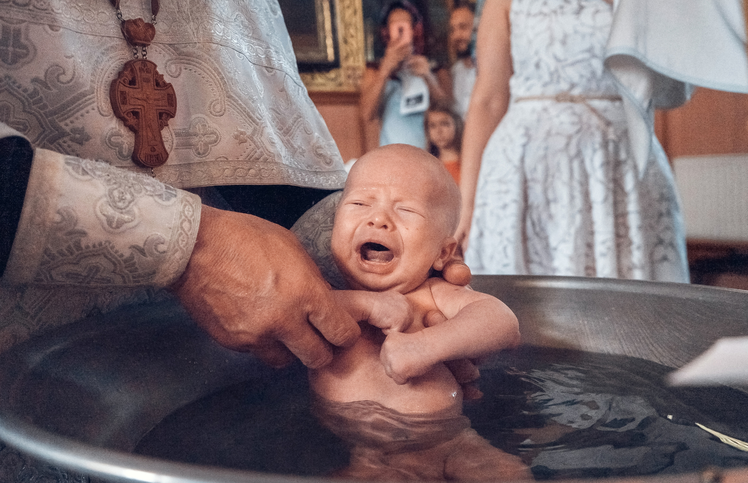 Таинство Крещения. Семейный и церковный фотограф в Одессе Мария Мирная