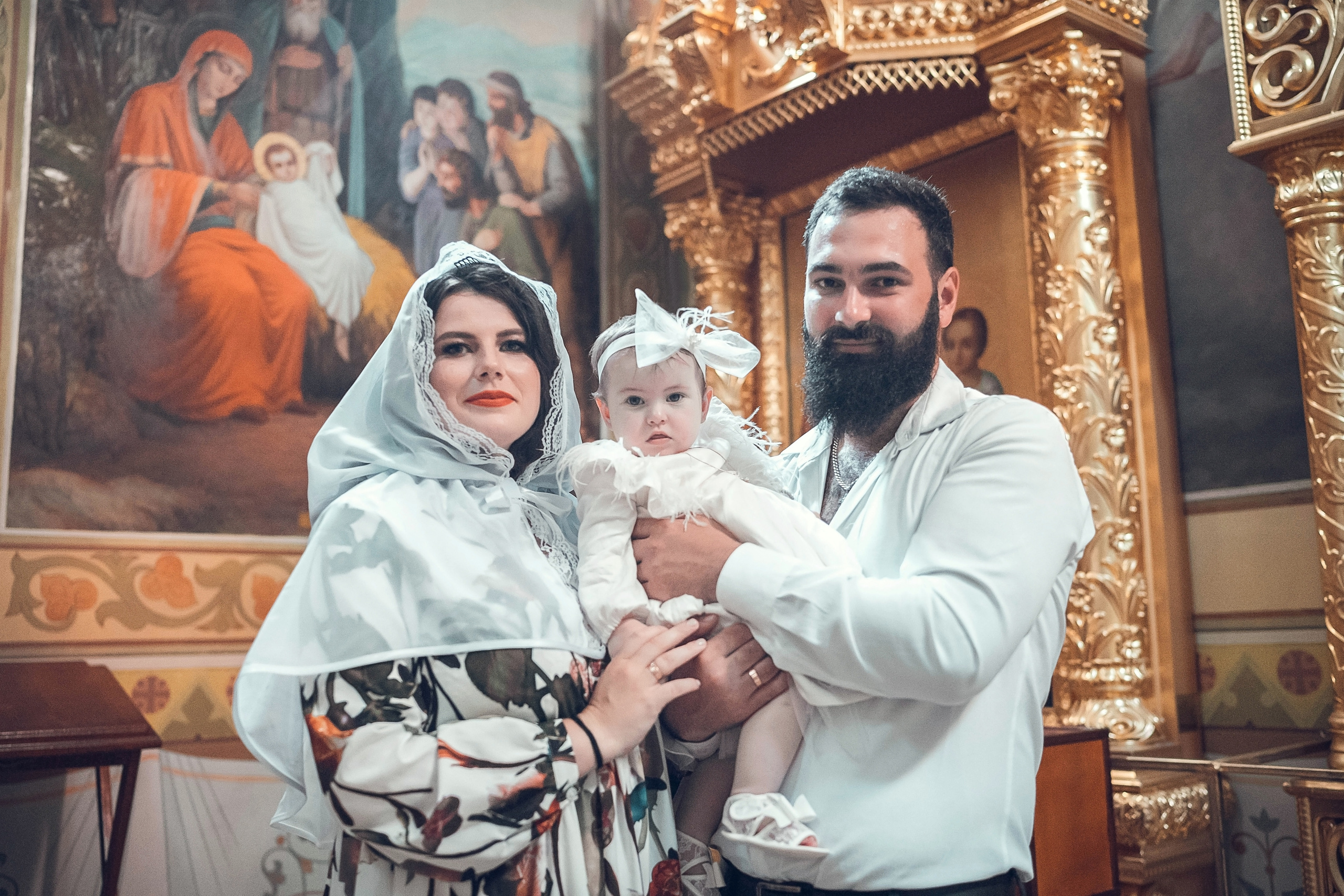 Таинство Крещения. Семейный и церковный фотограф в Одессе Мария Мирная