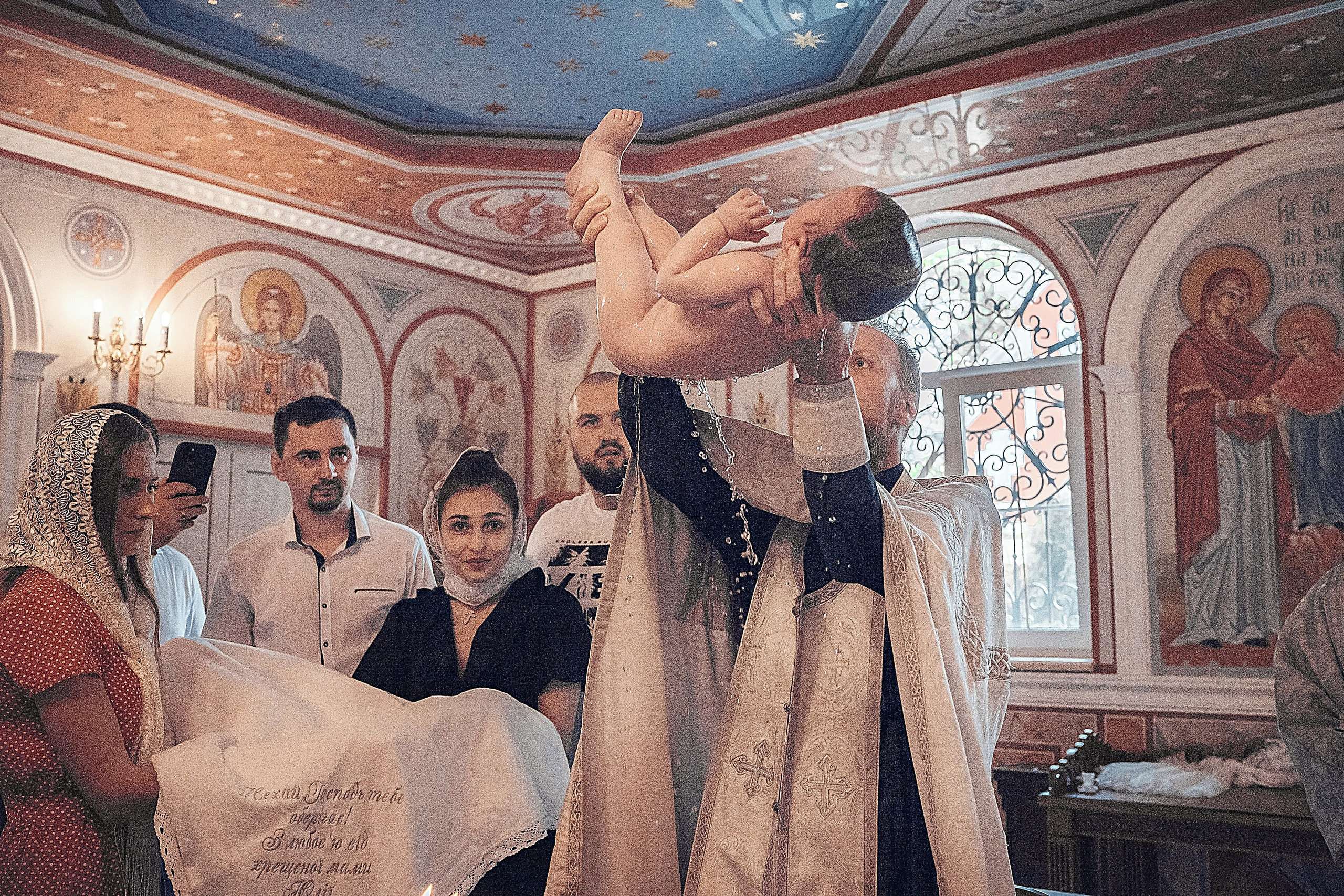 Таинство Крещения. Семейный и церковный фотограф в Одессе Мария Мирная
