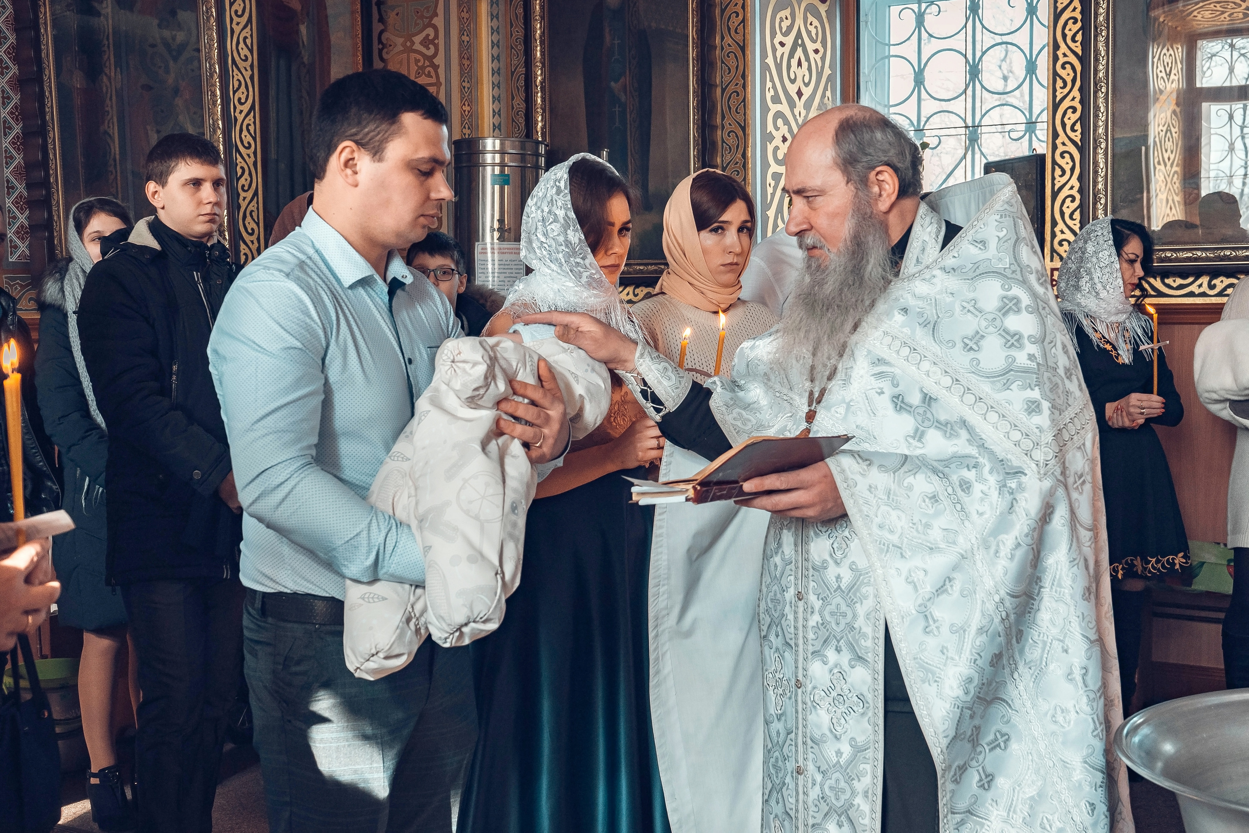 Таинство Крещения. Семейный и церковный фотограф в Одессе Мария Мирная