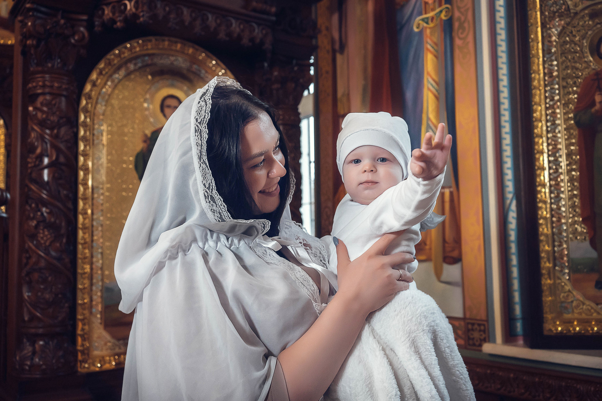 Таинство Крещения. Семейный и церковный фотограф в Одессе Мария Мирная