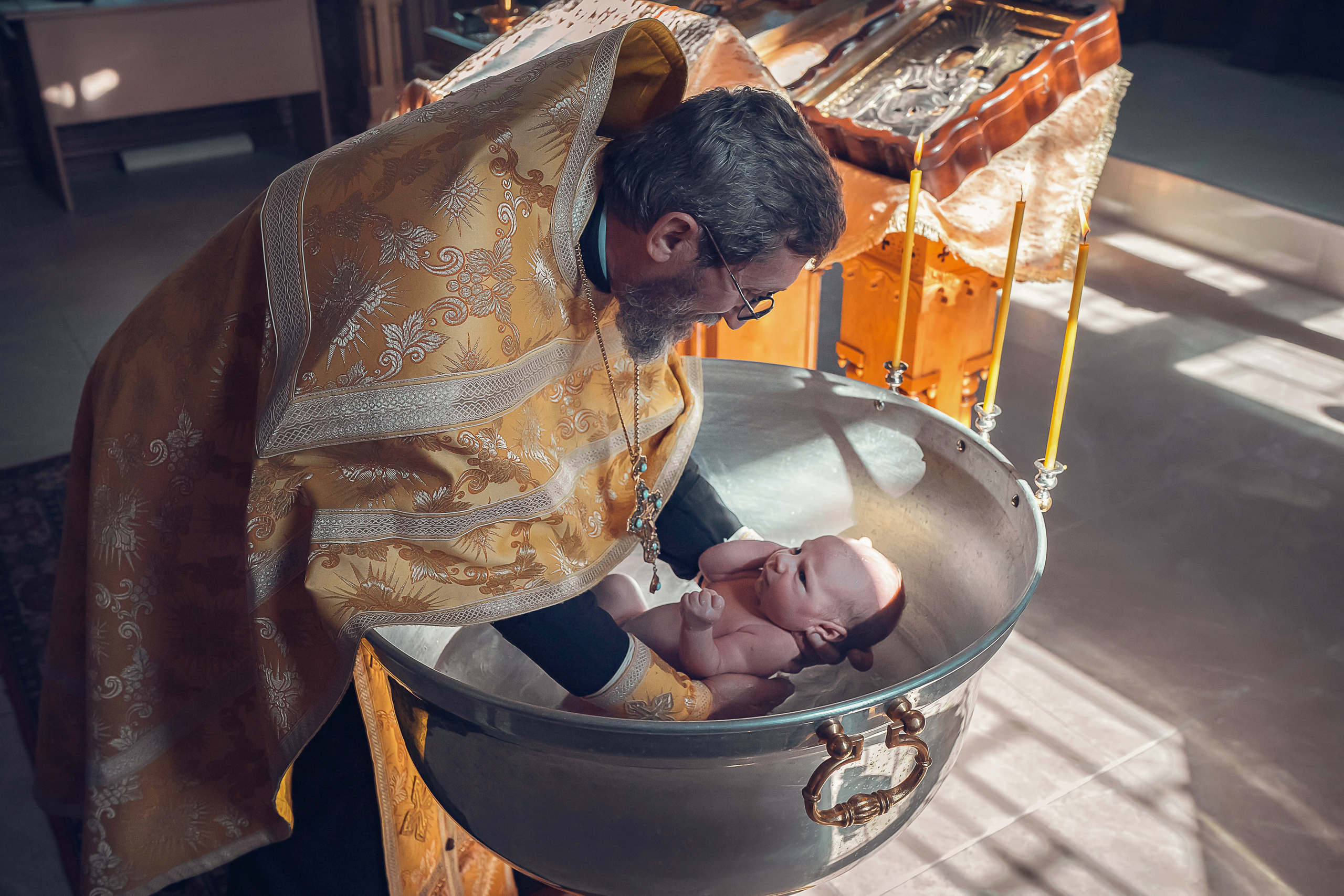 Таинство Крещения. Семейный и церковный фотограф в Одессе Мария Мирная
