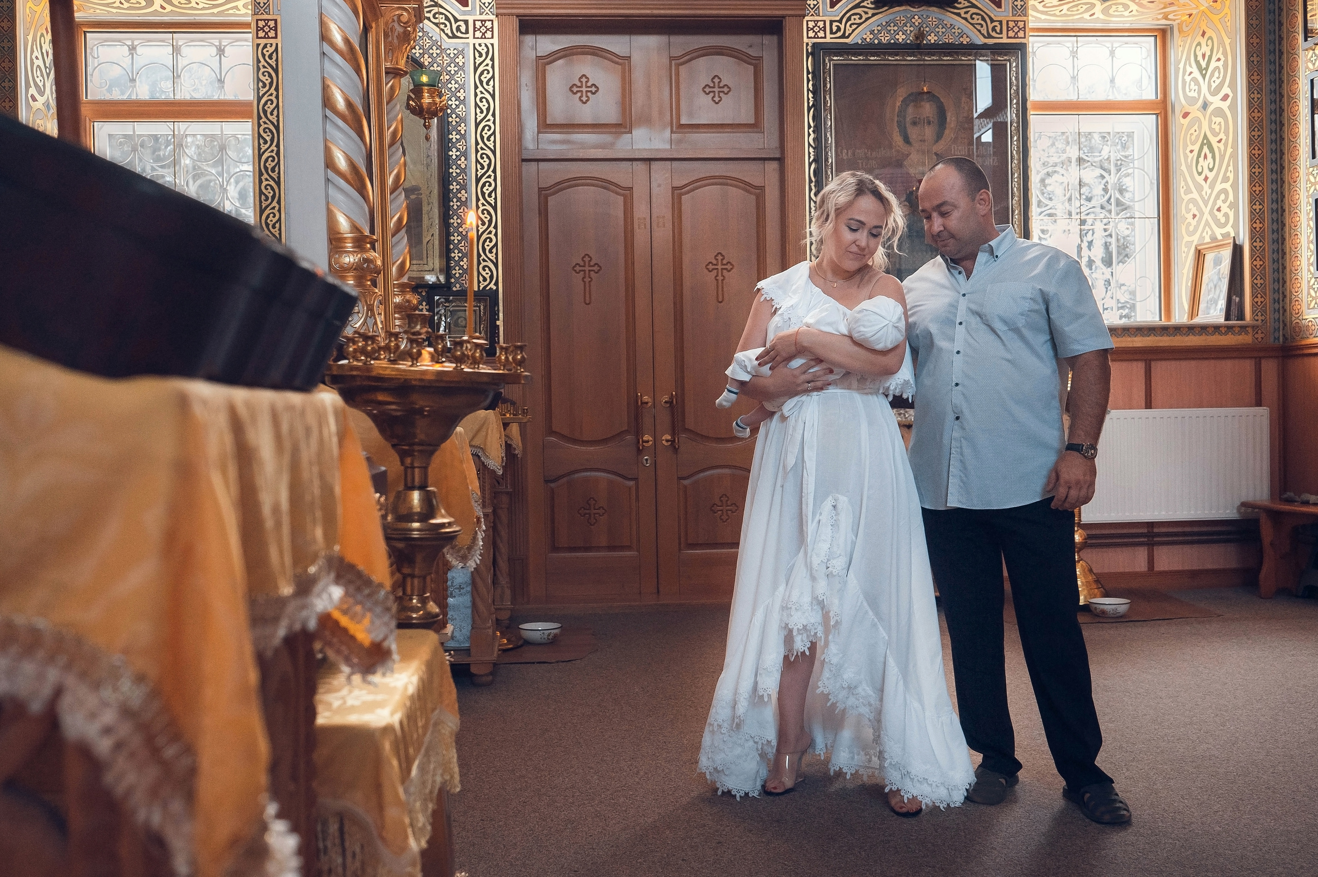 Таинство Крещения. Семейный и церковный фотограф в Одессе Мария Мирная