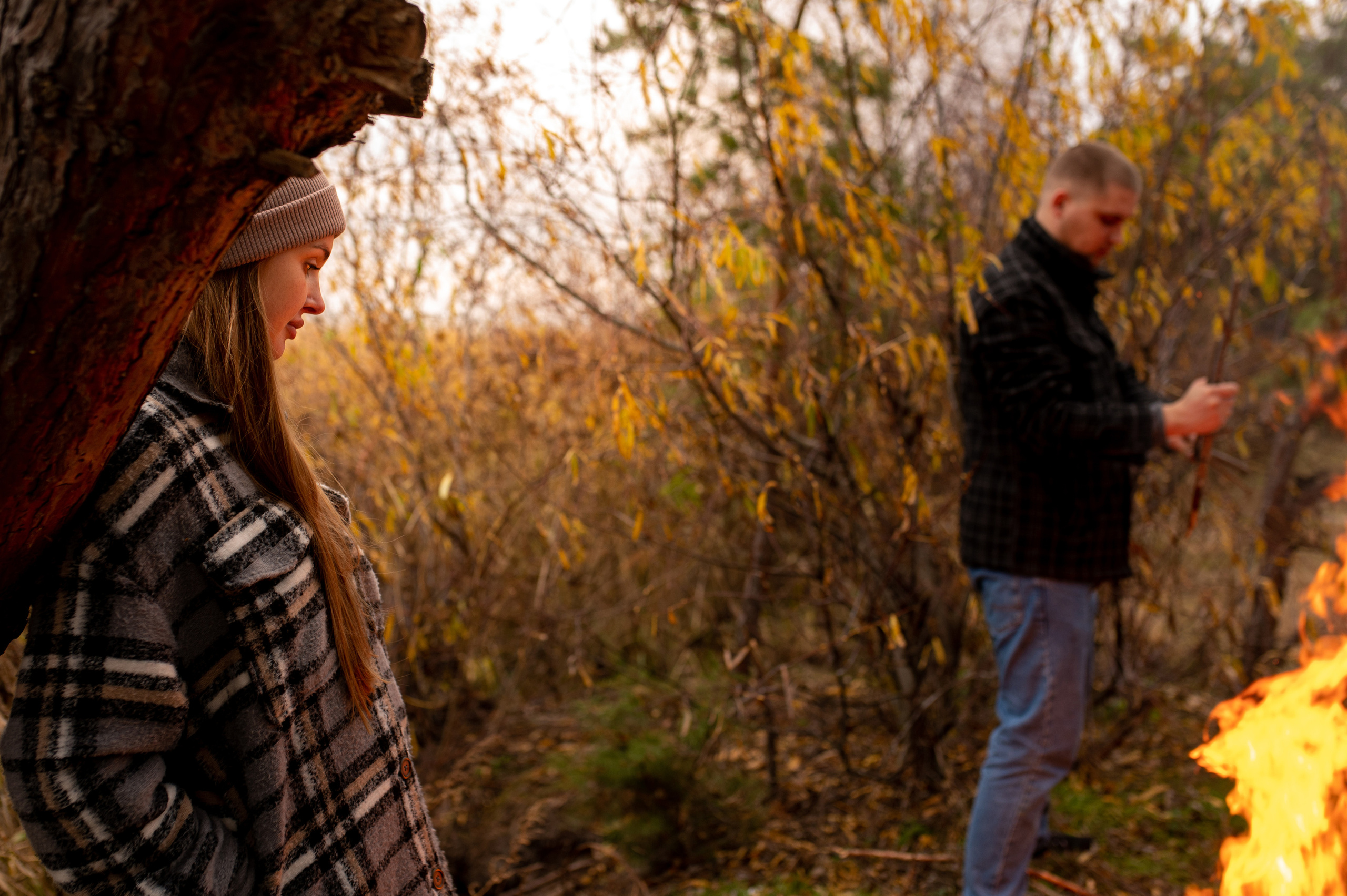 Осеннее лавстори Lovestory на берегу моря. Весільний і портретний фотограф в Києві Євген Ковачов