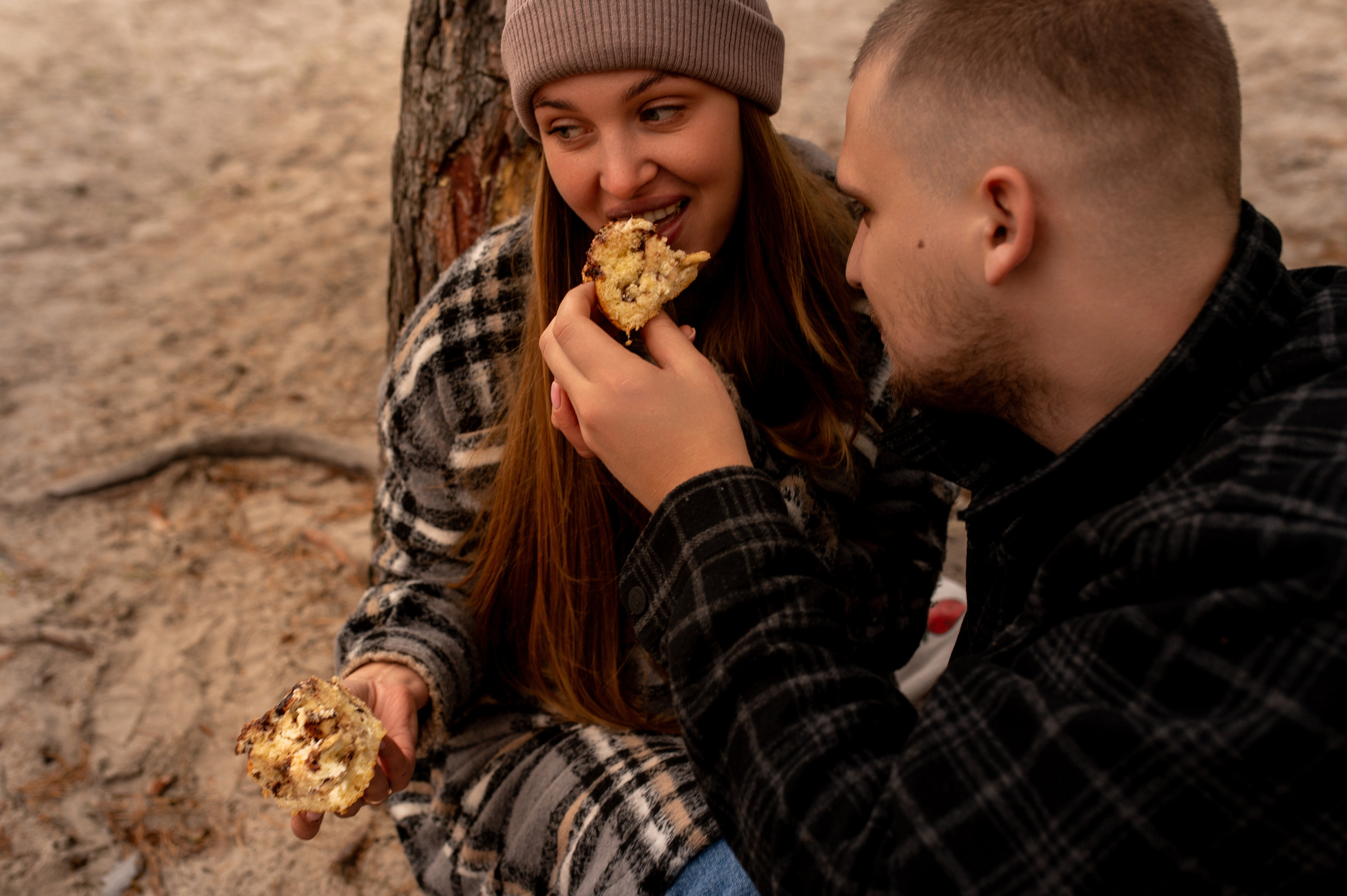 Осеннее лавстори Lovestory на берегу моря. Весільний і портретний фотограф в Києві Євген Ковачов