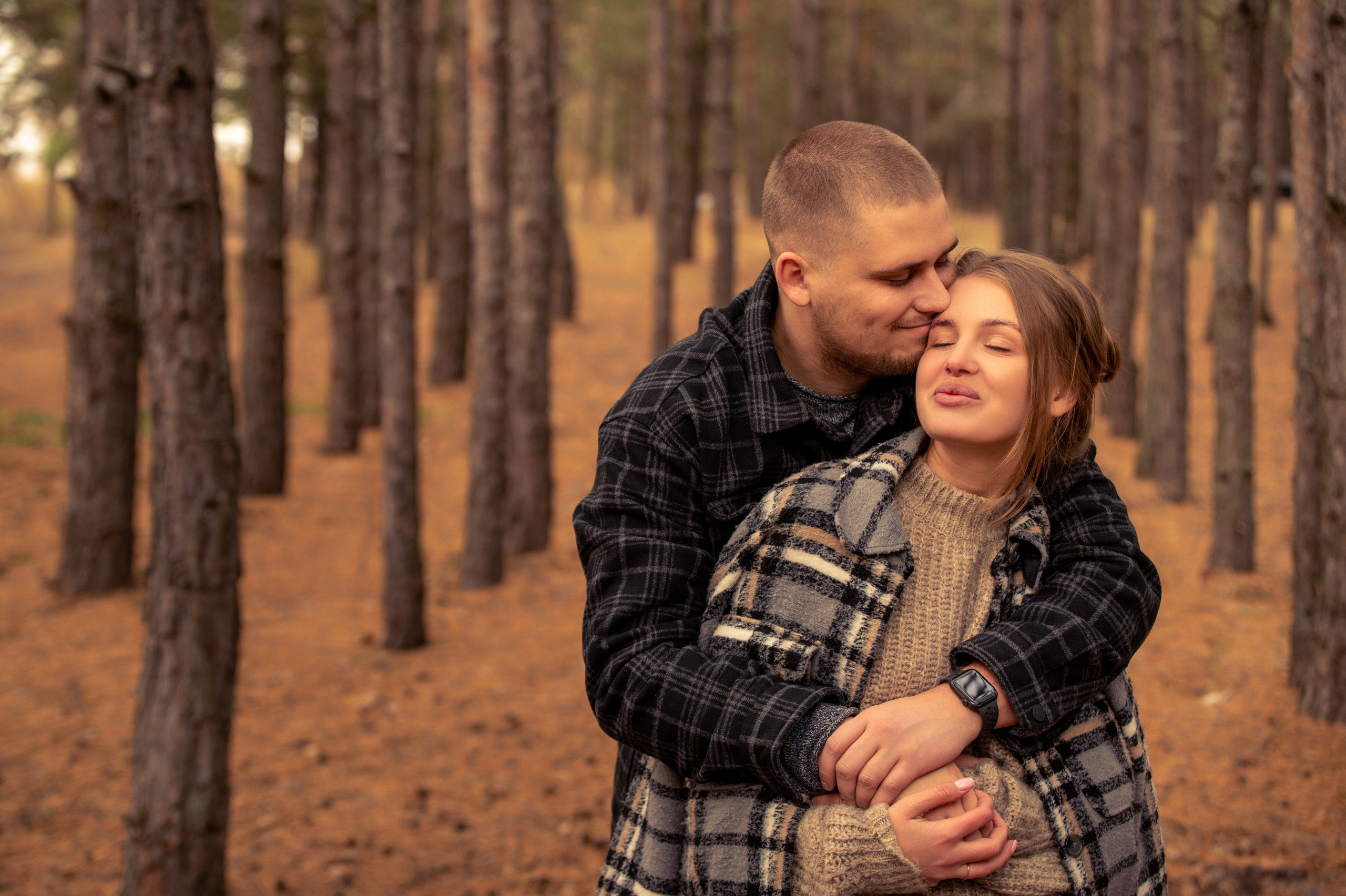 Осеннее лавстори Lovestory на берегу моря. Весільний і портретний фотограф в Києві Євген Ковачов