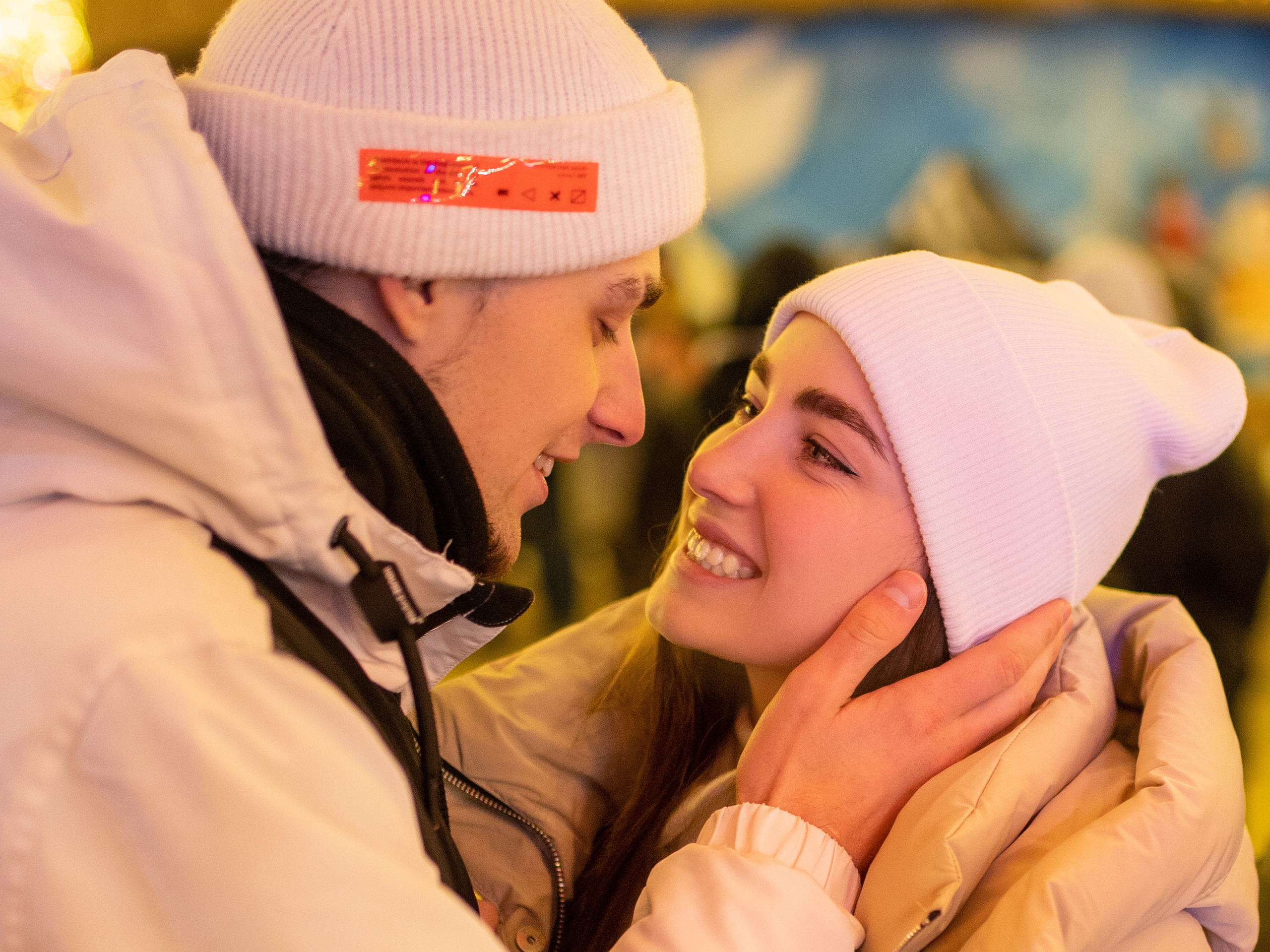 Новогоднее лавстори на улице. Весільний і портретний фотограф в Києві Євген Ковачов