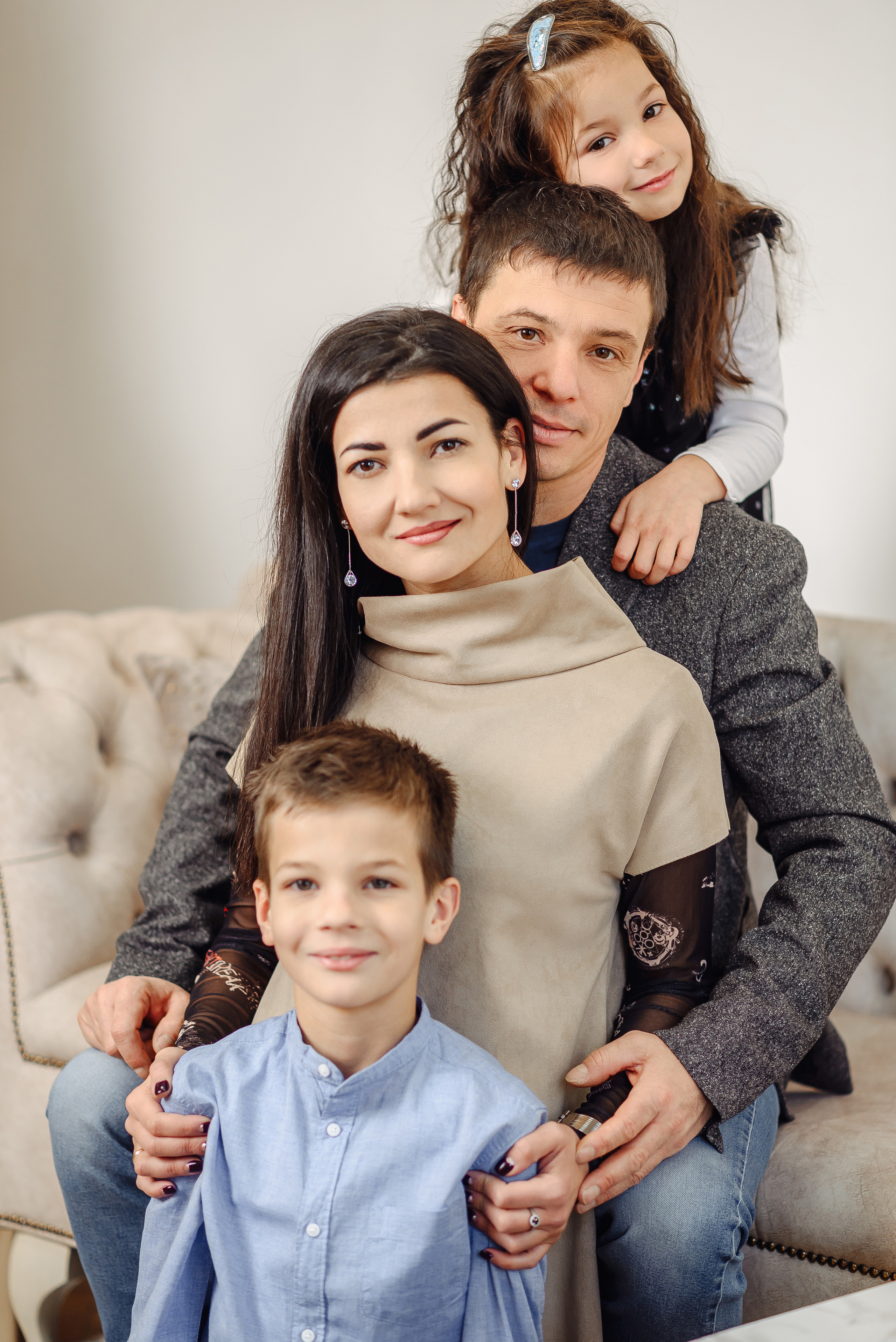 Семейная съемка семьи Шендриковых. Soel studio. Фотограф Дніпро