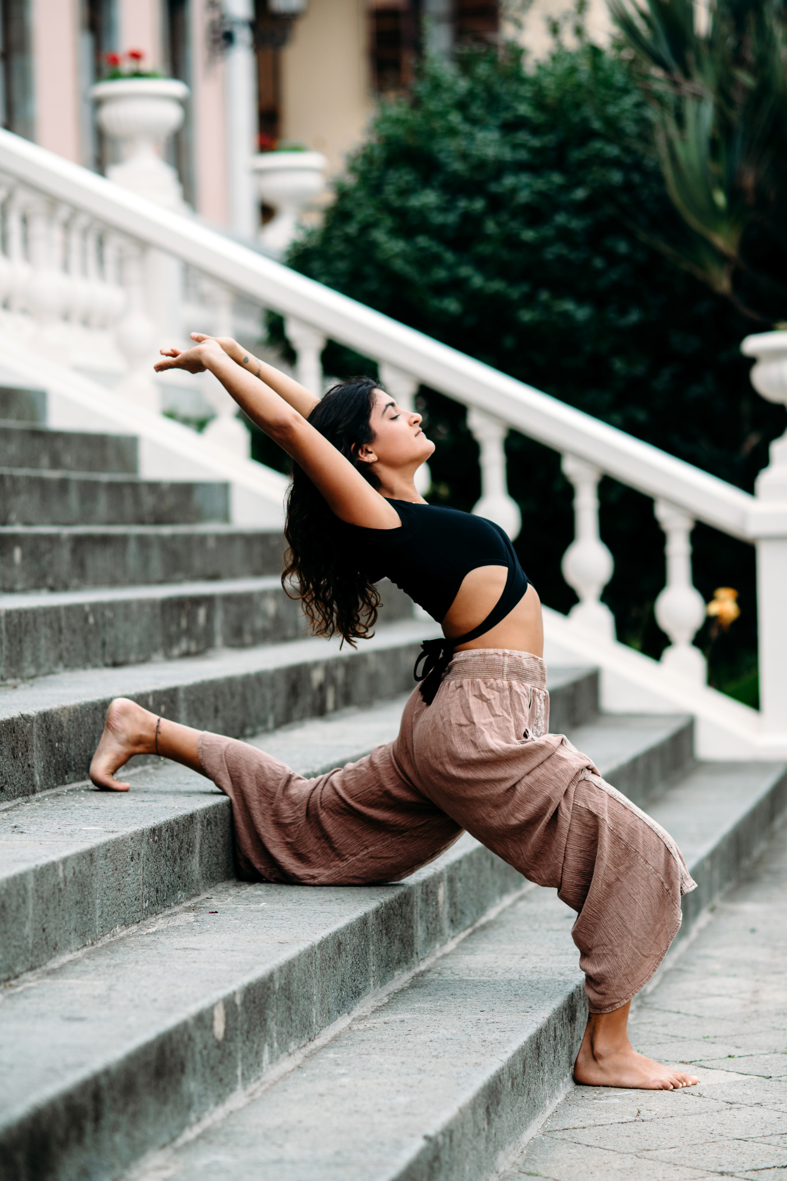 Yoga girl. Puerto de la Cruz. Fotografo de boda, familia Alicante Benidorm Valencia Costa Blanca