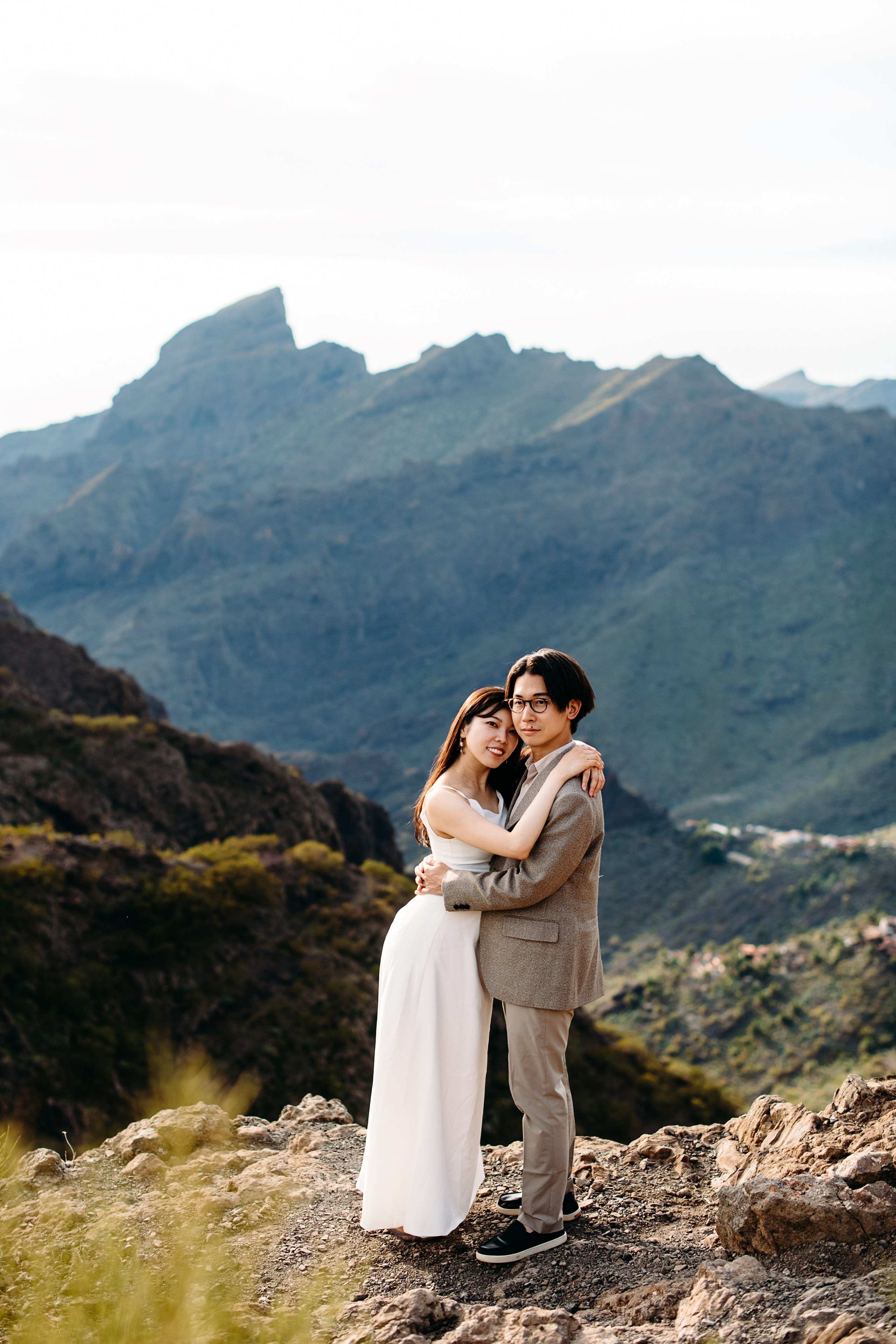 Masca + Los Gigantes. Post-wedding. Wedding family photographer Tenerife