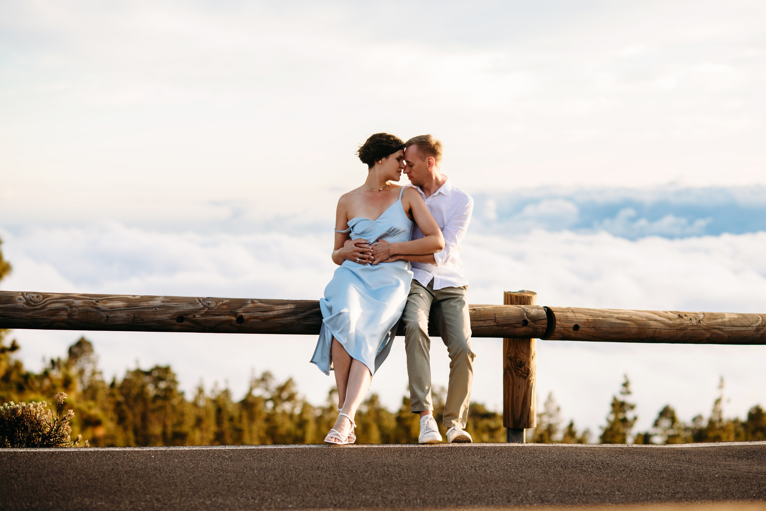M+Y. Above the clouds. Wedding family photographer Alicante Benidorm Valencia Costa Blanca