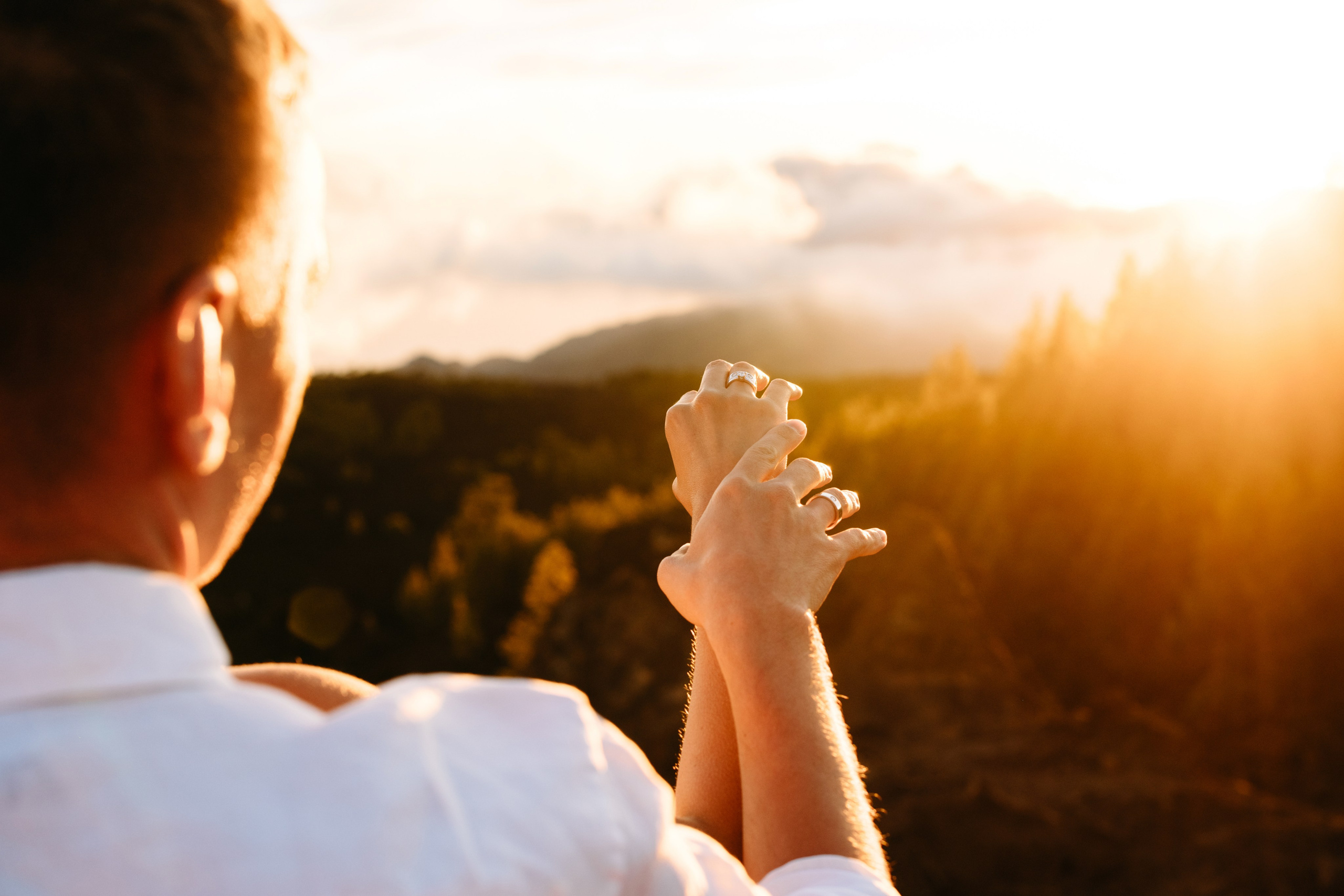 M+Y. Above the clouds. Wedding family photographer Alicante Benidorm Valencia Costa Blanca