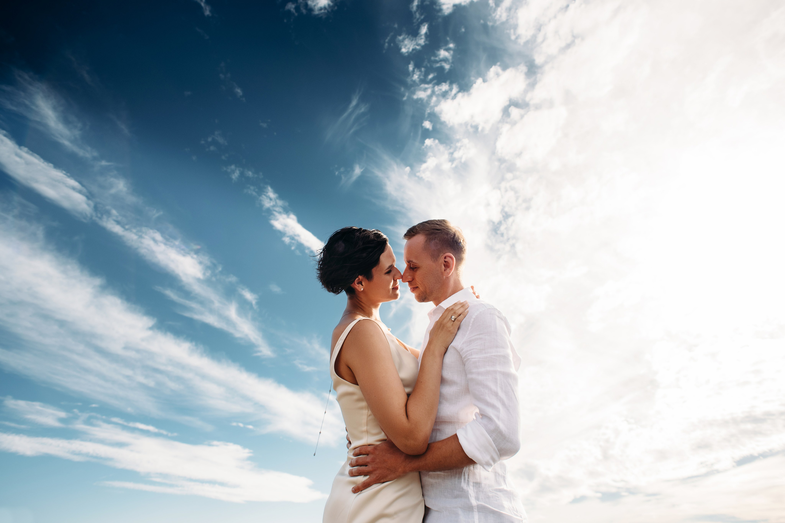 M+Y. Above the clouds. Wedding family photographer Alicante Benidorm Valencia Costa Blanca