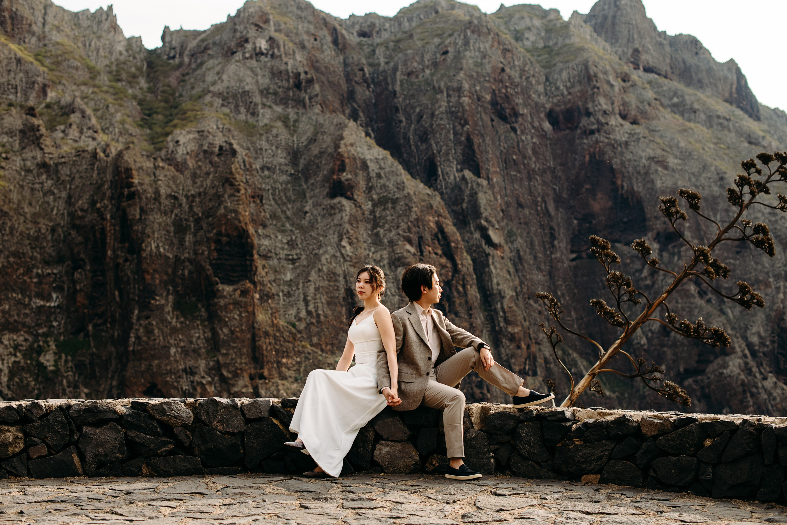 Masca + Los Gigantes. Post-wedding. Wedding family photographer Tenerife