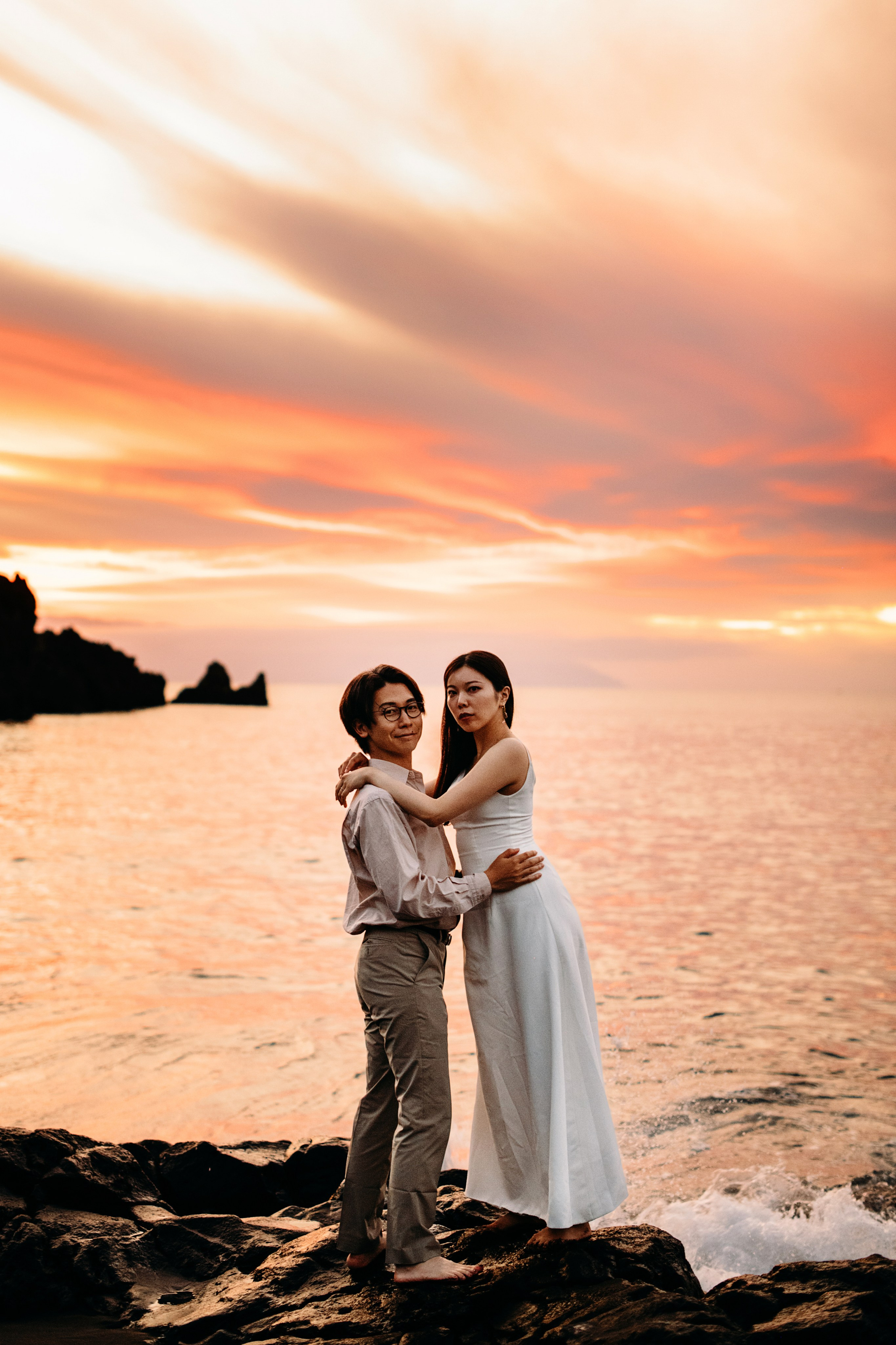 Masca + Los Gigantes. Post-wedding. Wedding family photographer Tenerife