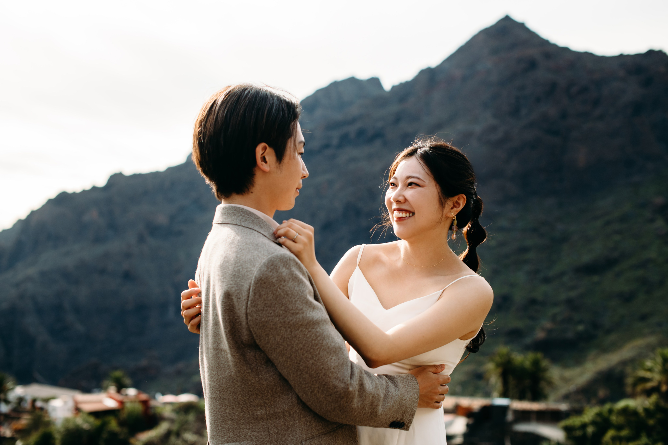 Masca + Los Gigantes. Post-wedding. Wedding family photographer Tenerife