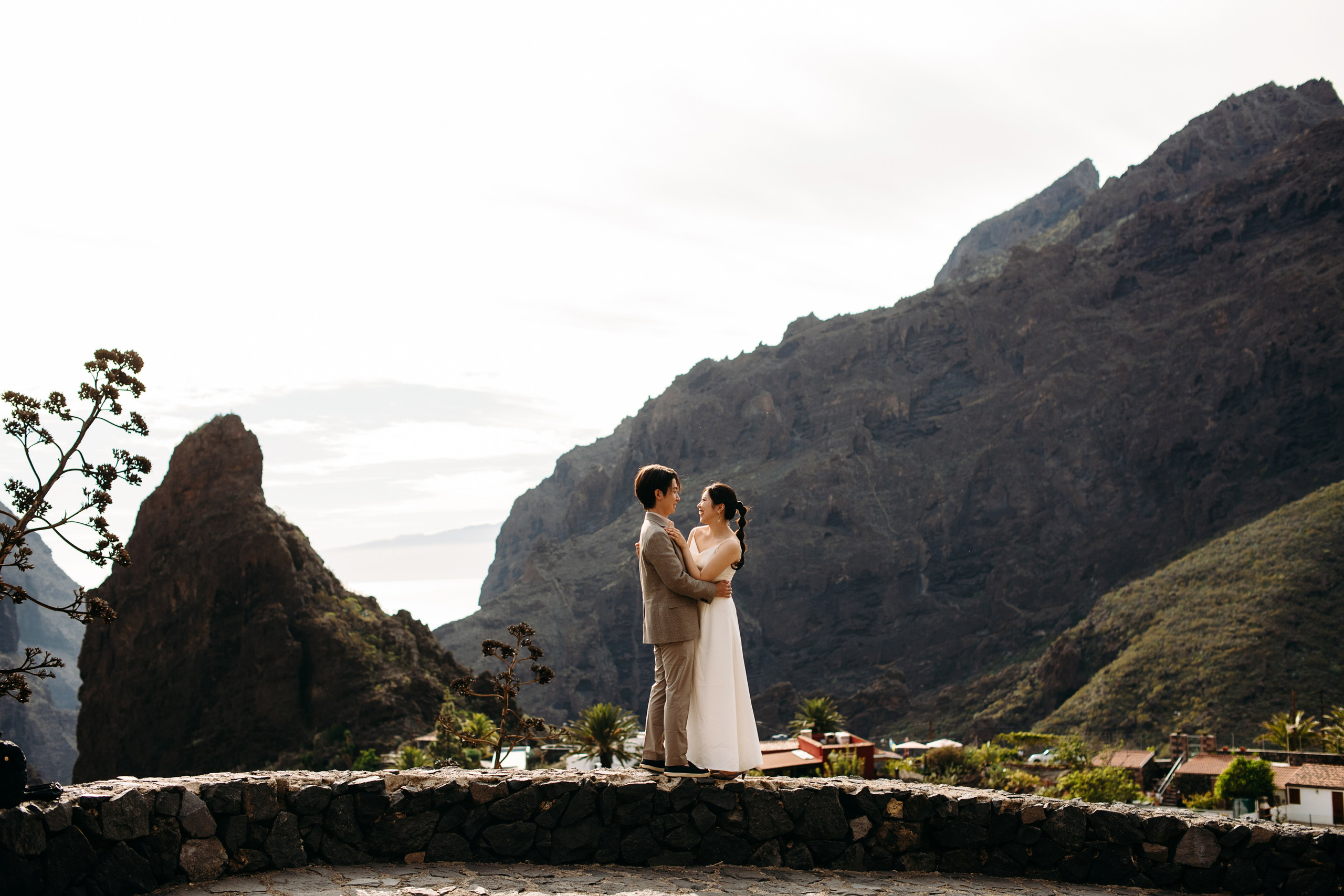 Masca + Los Gigantes. Post-wedding. Wedding family photographer Tenerife