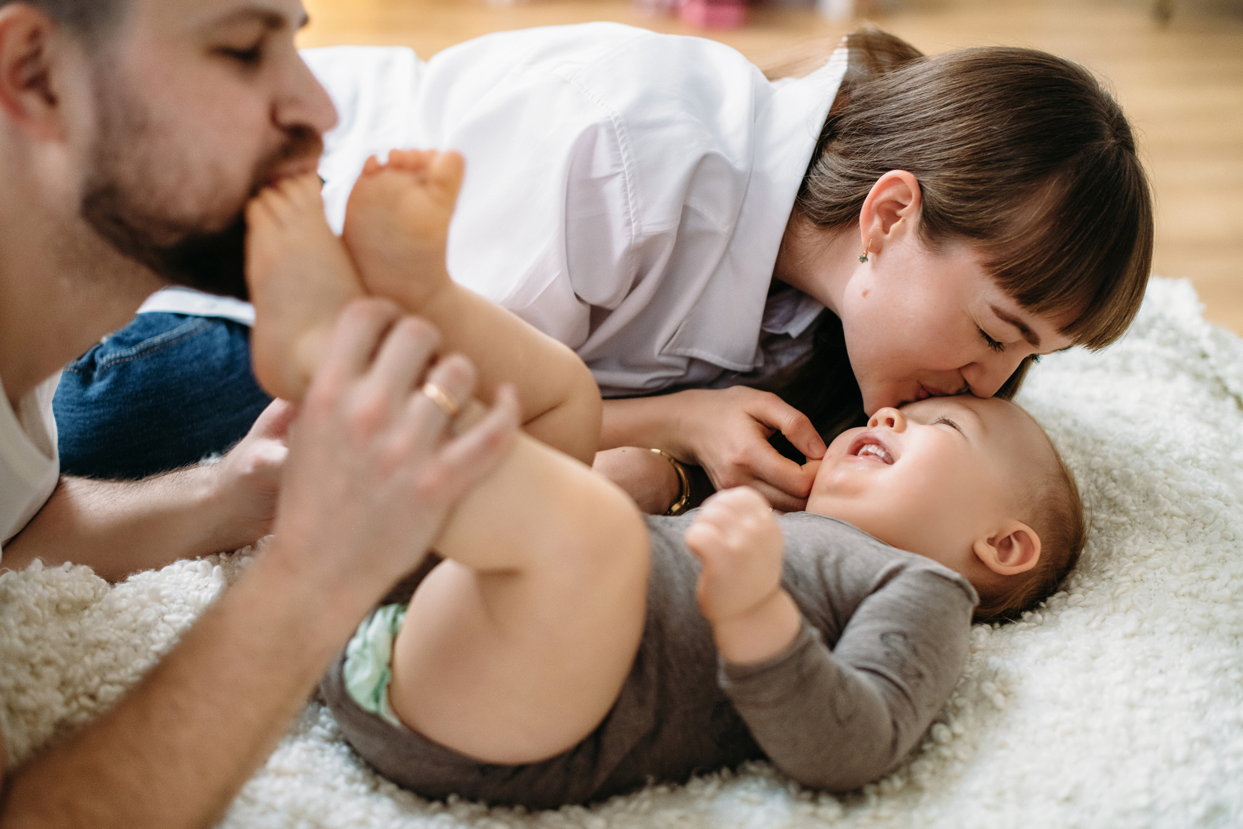 V+T+T. 1 year. Wedding family photographer Alicante Benidorm Valencia Costa Blanca
