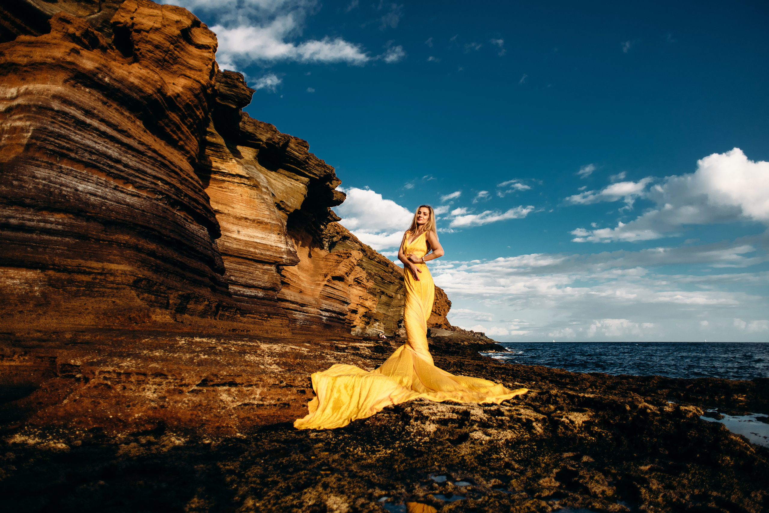 Tati. Playa Amarilla + Playa Tejita. Wedding family photographer Alicante Benidorm Valencia Costa Blanca