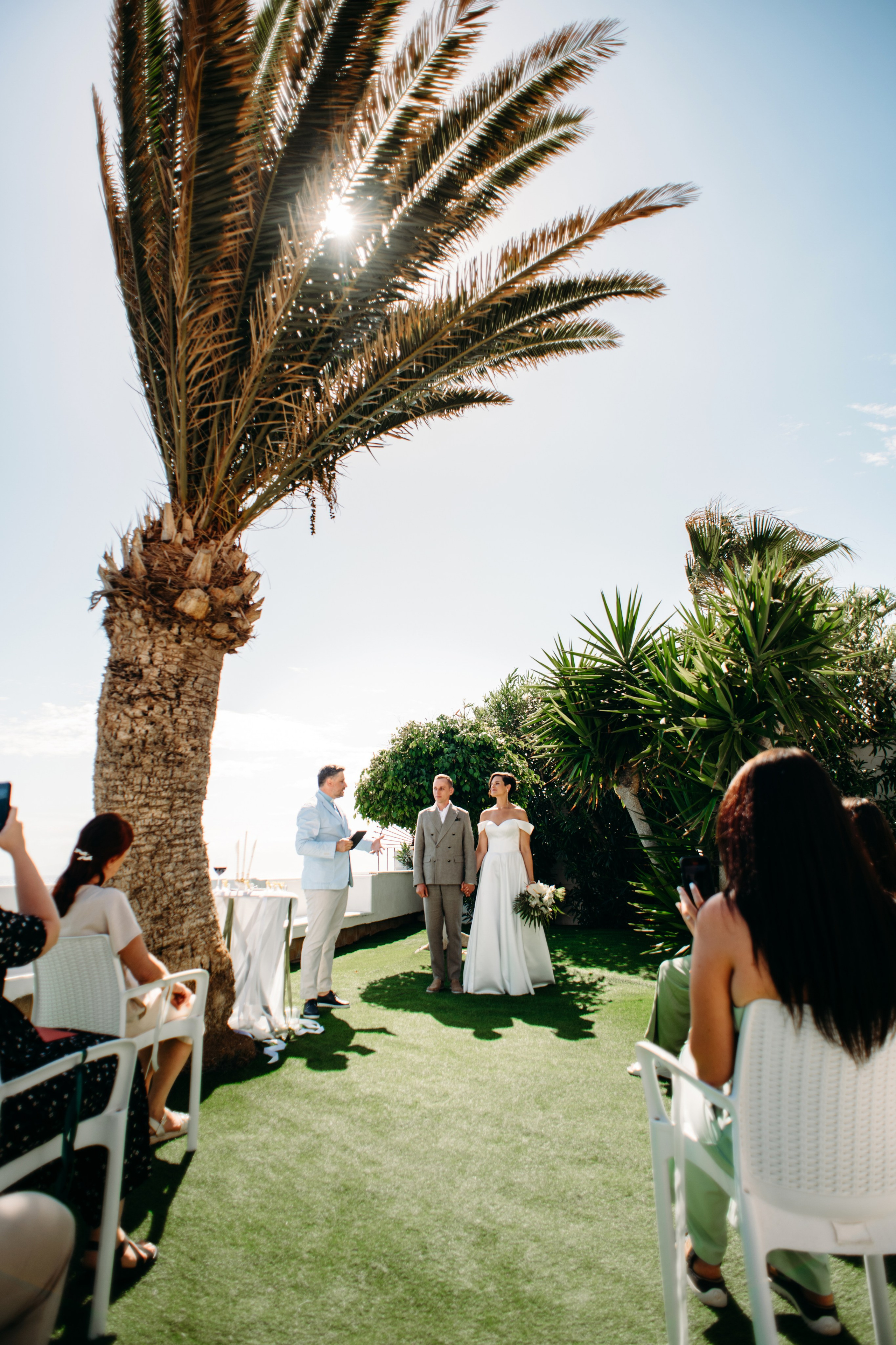M+Y. Intimate Tenerife wedding. Wedding family photographer Alicante Benidorm Valencia Costa Blanca
