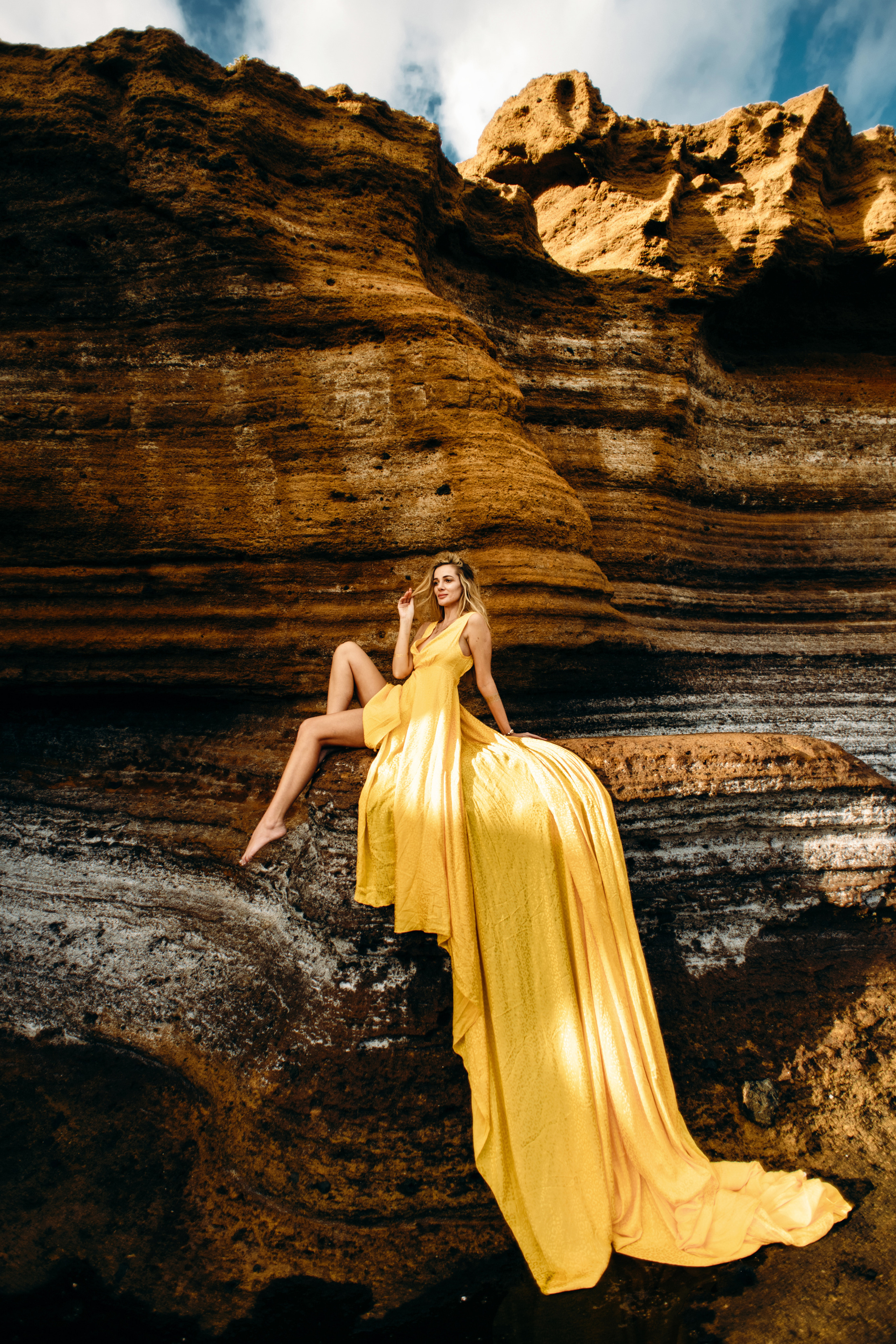 Tati. Playa Amarilla + Playa Tejita. Wedding family photographer Alicante Benidorm Valencia Costa Blanca