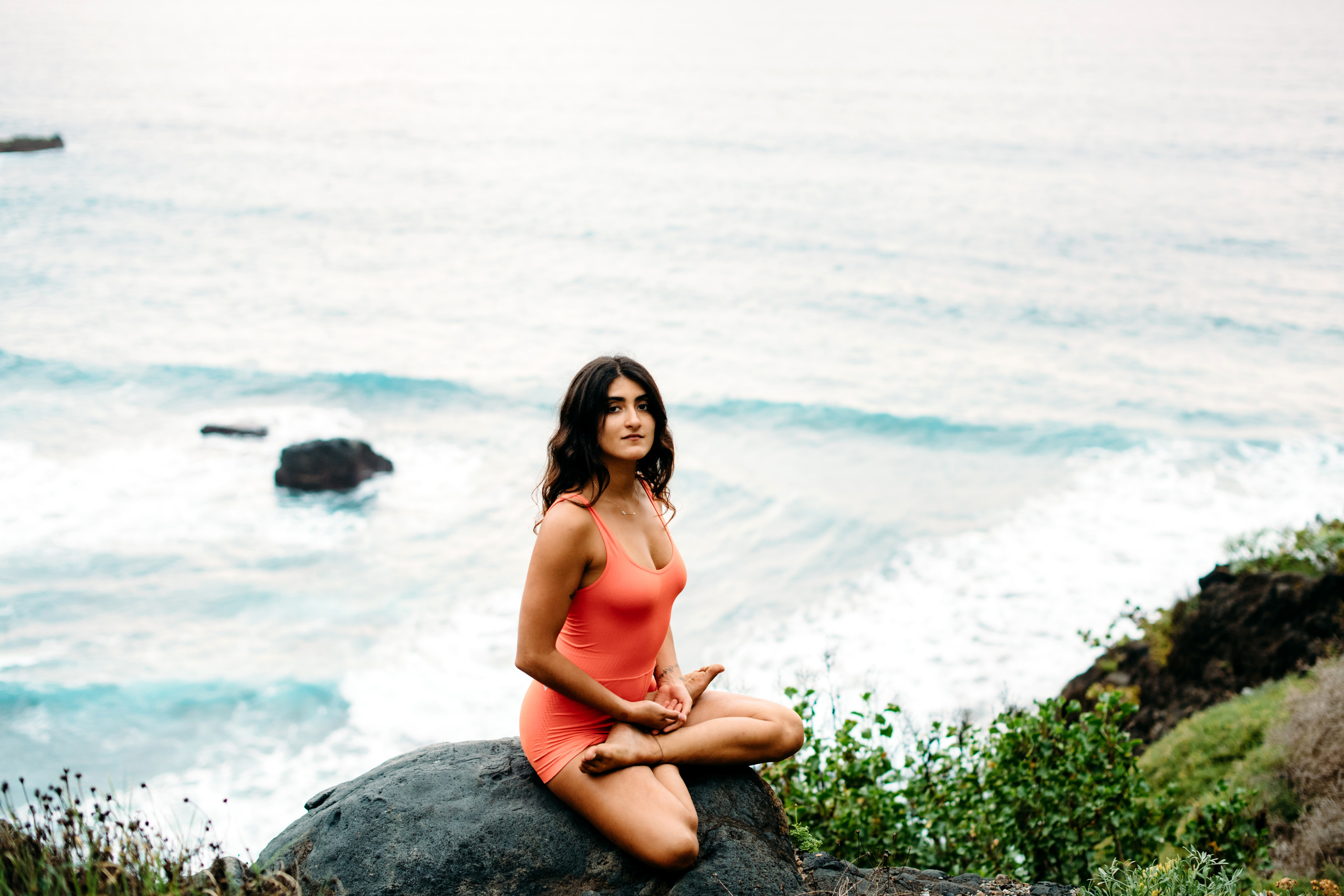 Yoga girl. Puerto de la Cruz. Fotografo de boda, familia Alicante Benidorm Valencia Costa Blanca