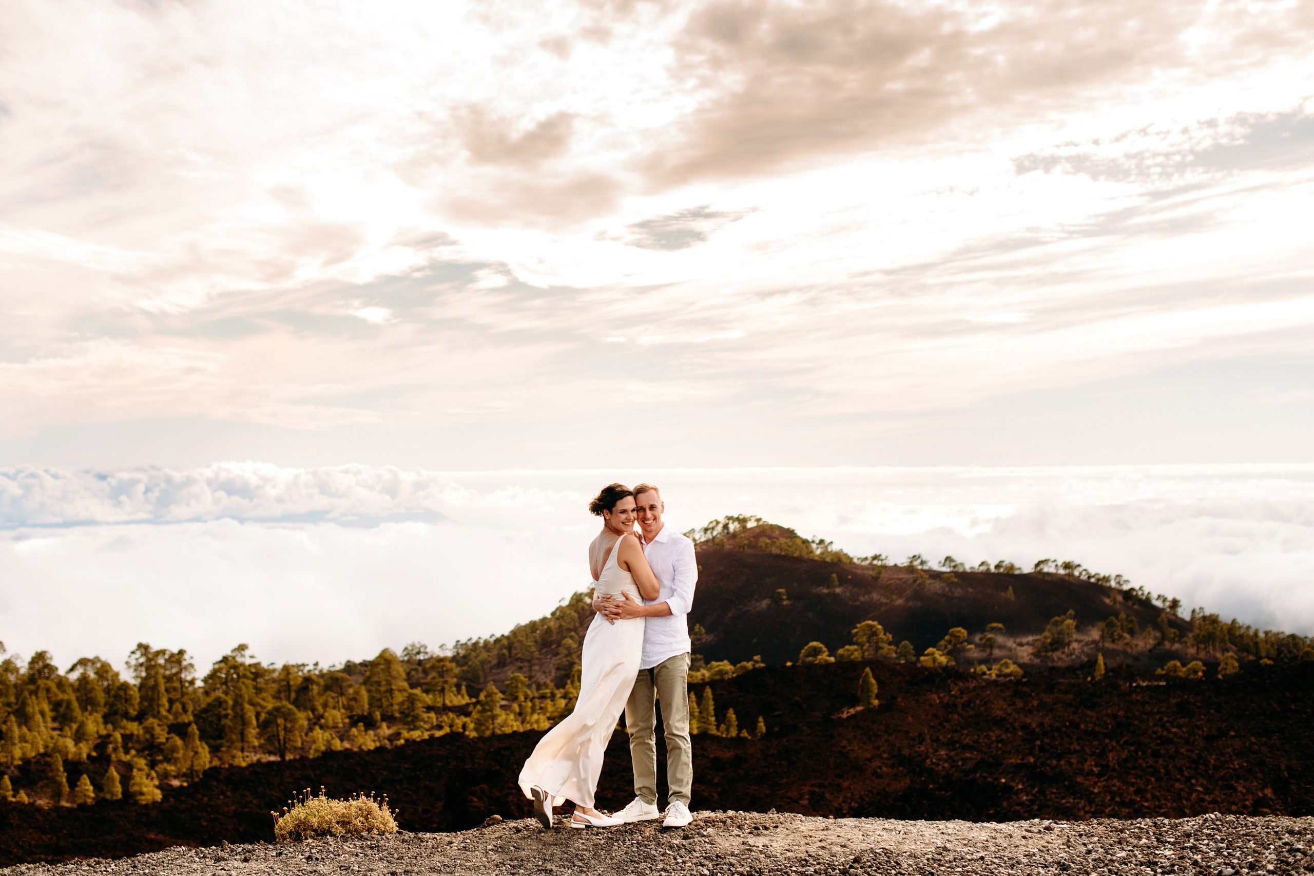 M+Y. Above the clouds. Wedding family photographer Alicante Benidorm Valencia Costa Blanca