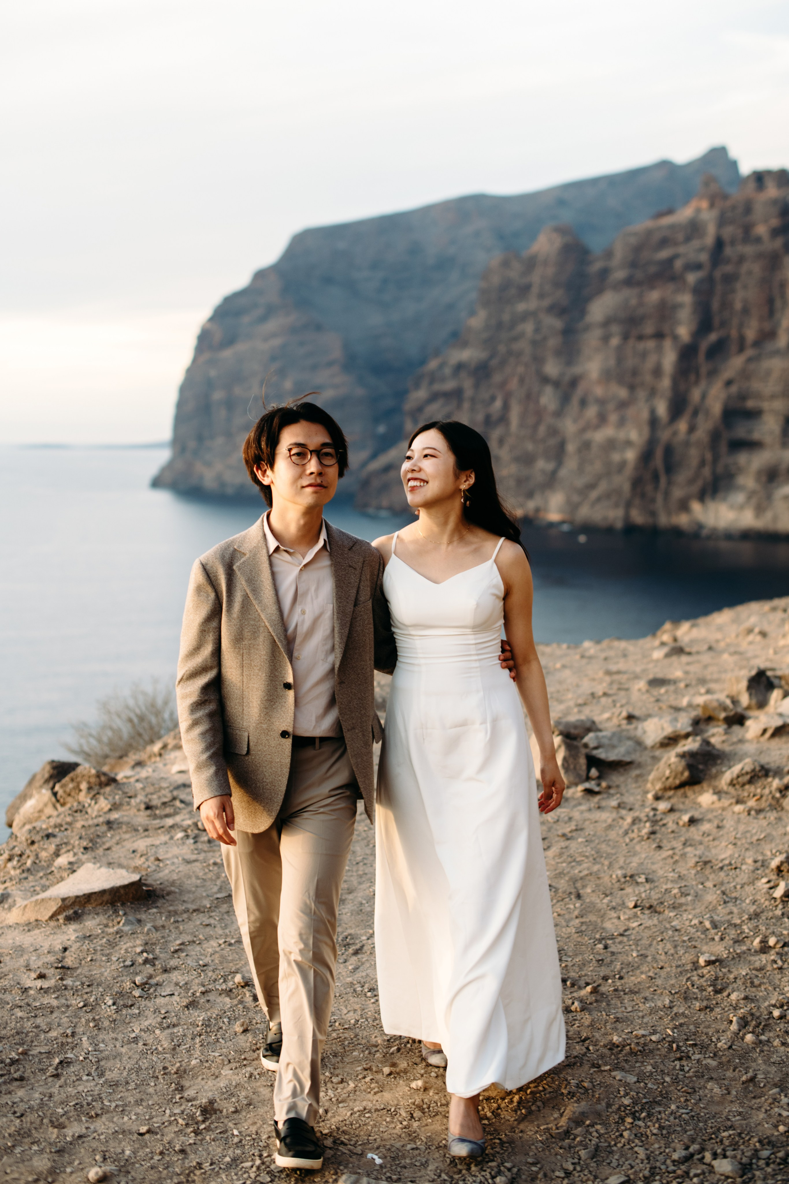 Masca + Los Gigantes. Post-wedding. Wedding family photographer Tenerife