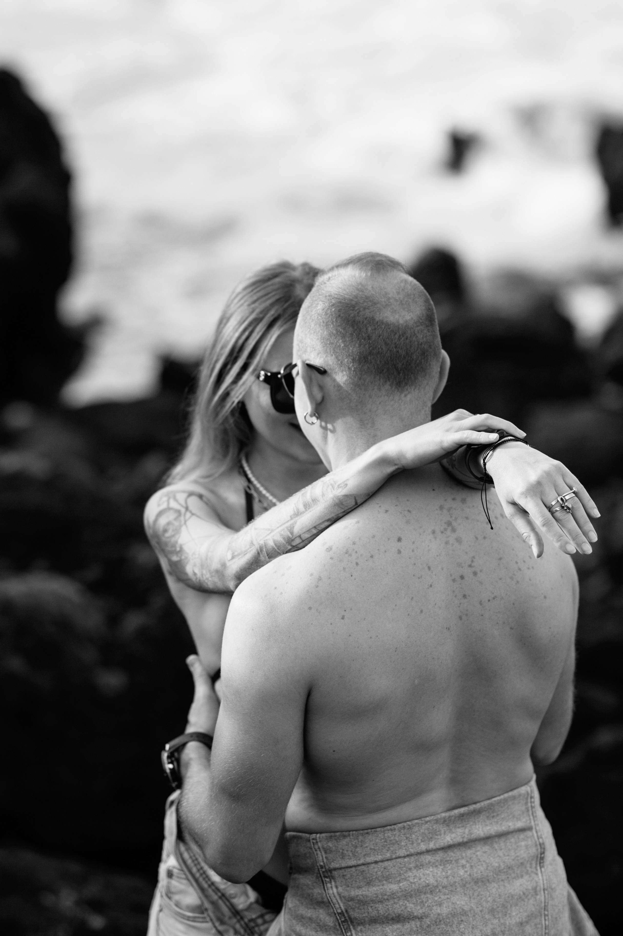 V+R. Playa La Arena. Fotografo de boda, familia Alicante Benidorm Valencia Costa Blanca