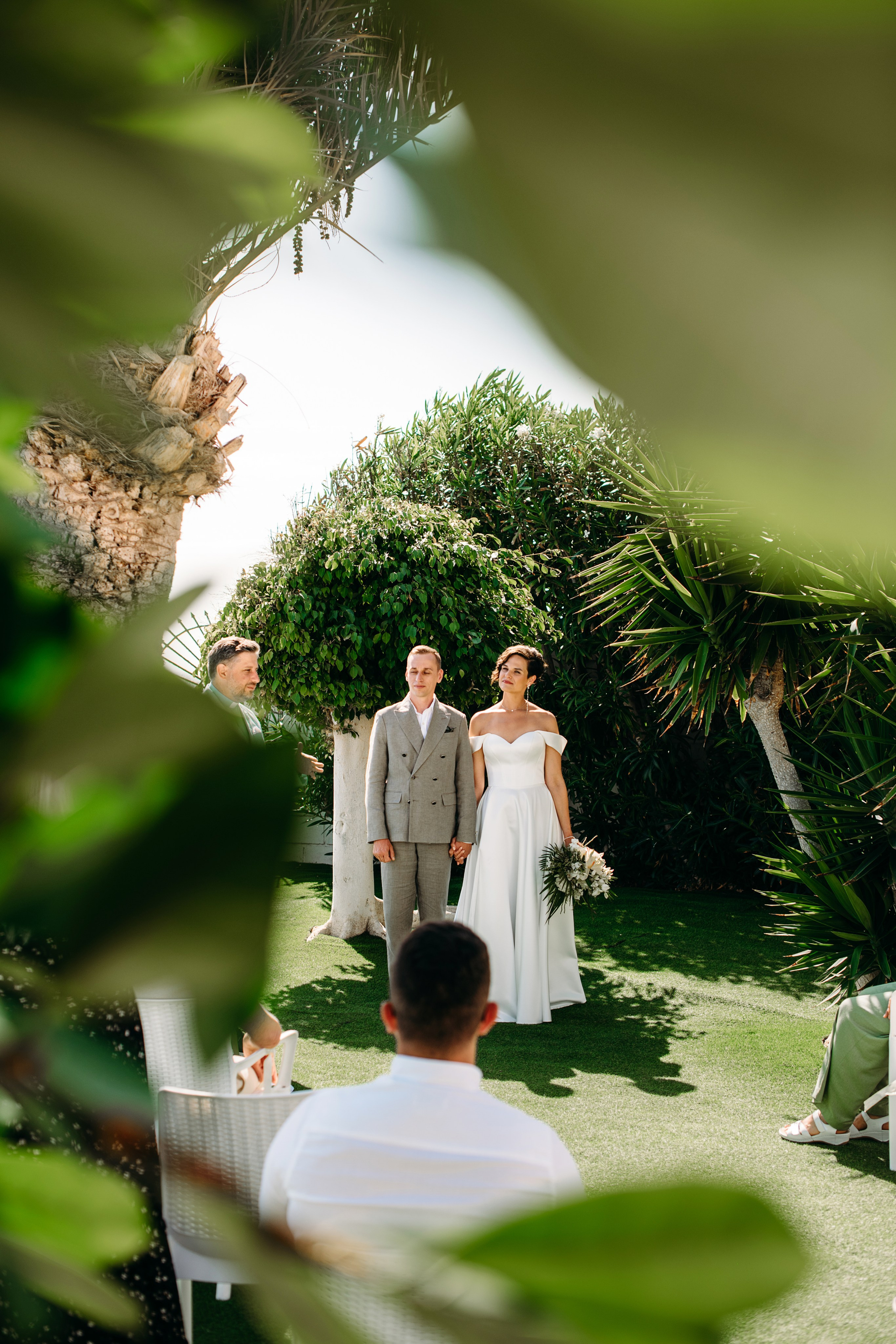M+Y. Intimate Tenerife wedding. Wedding family photographer Alicante Benidorm Valencia Costa Blanca