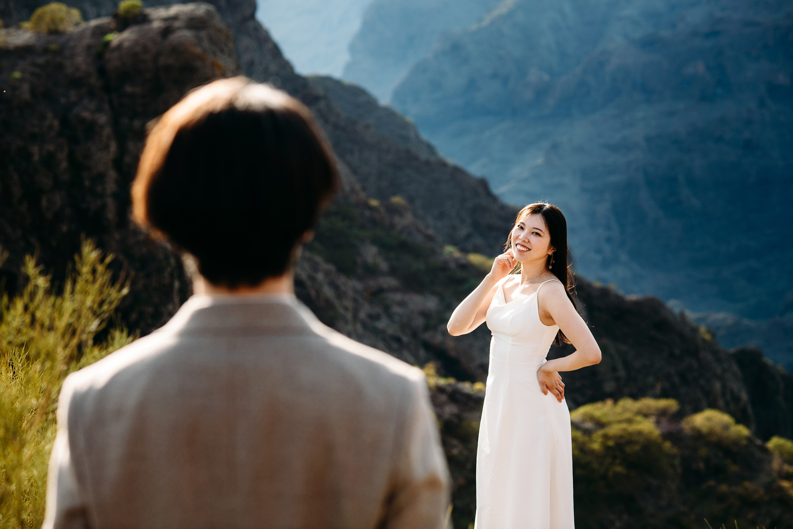 Masca + Los Gigantes. Post-wedding. Wedding family photographer Tenerife