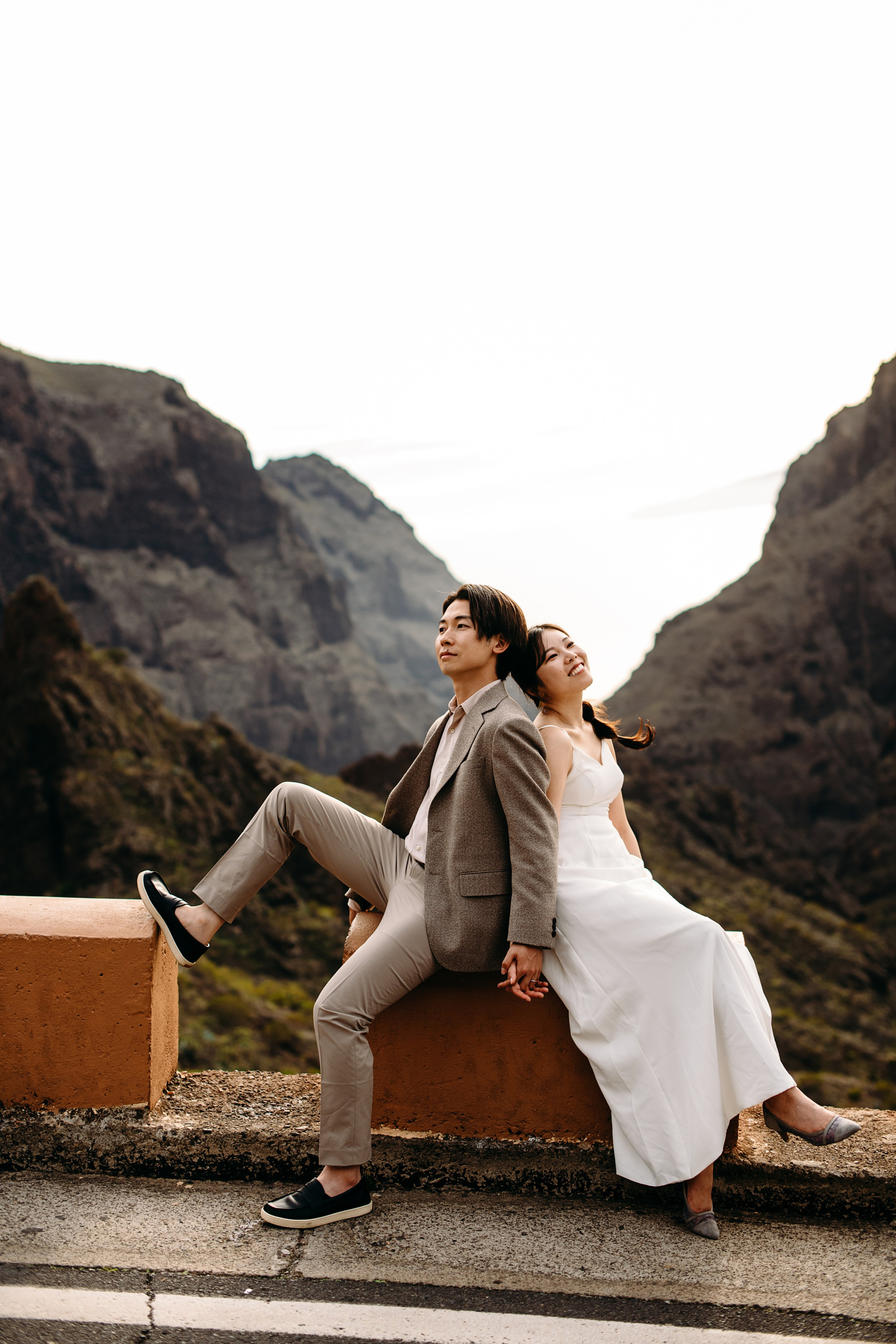 Masca + Los Gigantes. Post-wedding. Wedding family photographer Tenerife