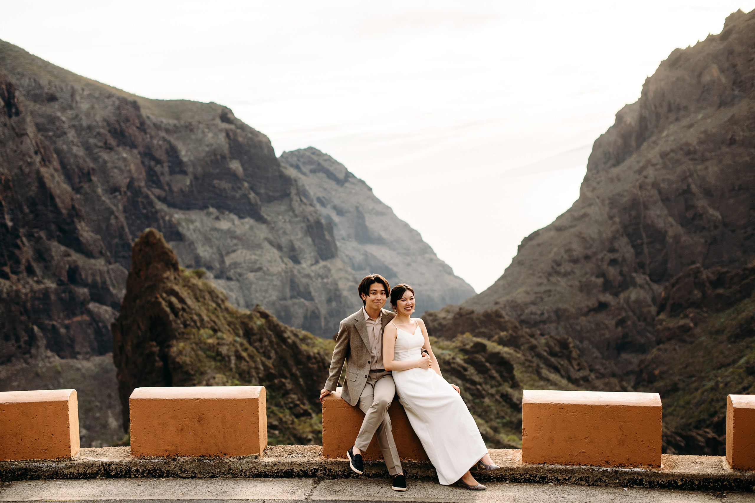 Masca + Los Gigantes. Post-wedding. Wedding family photographer Tenerife