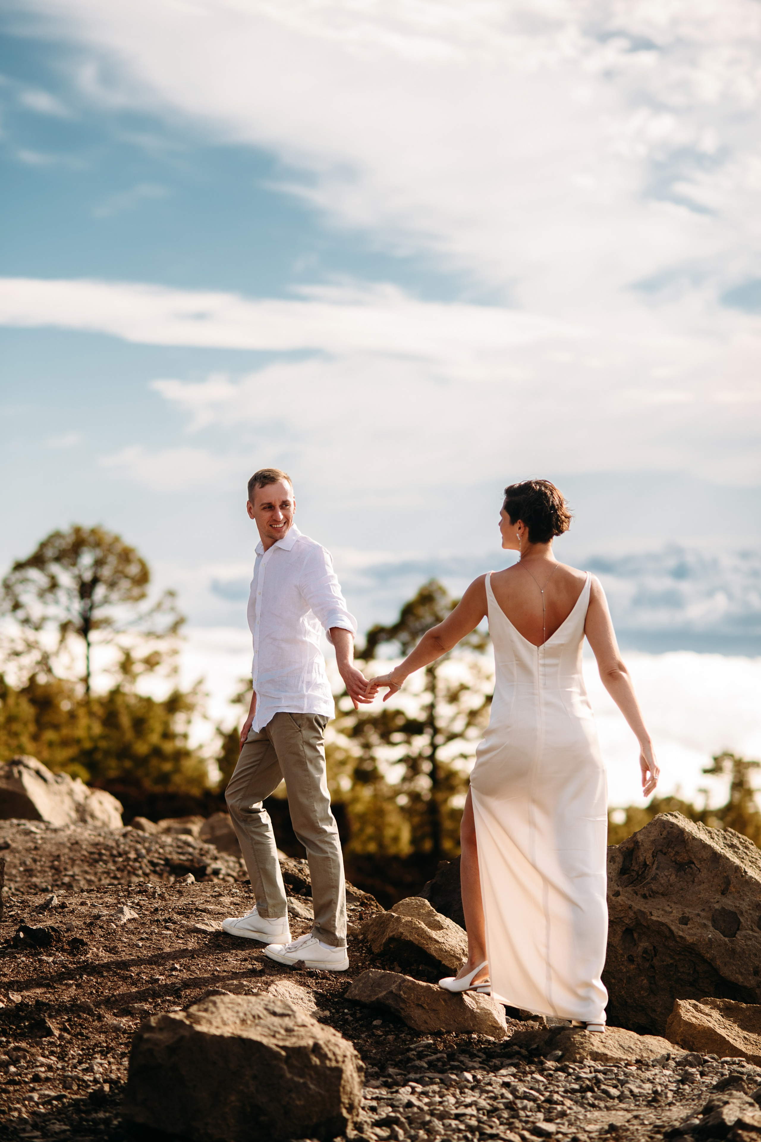 M+Y. Above the clouds. Wedding family photographer Alicante Benidorm Valencia Costa Blanca