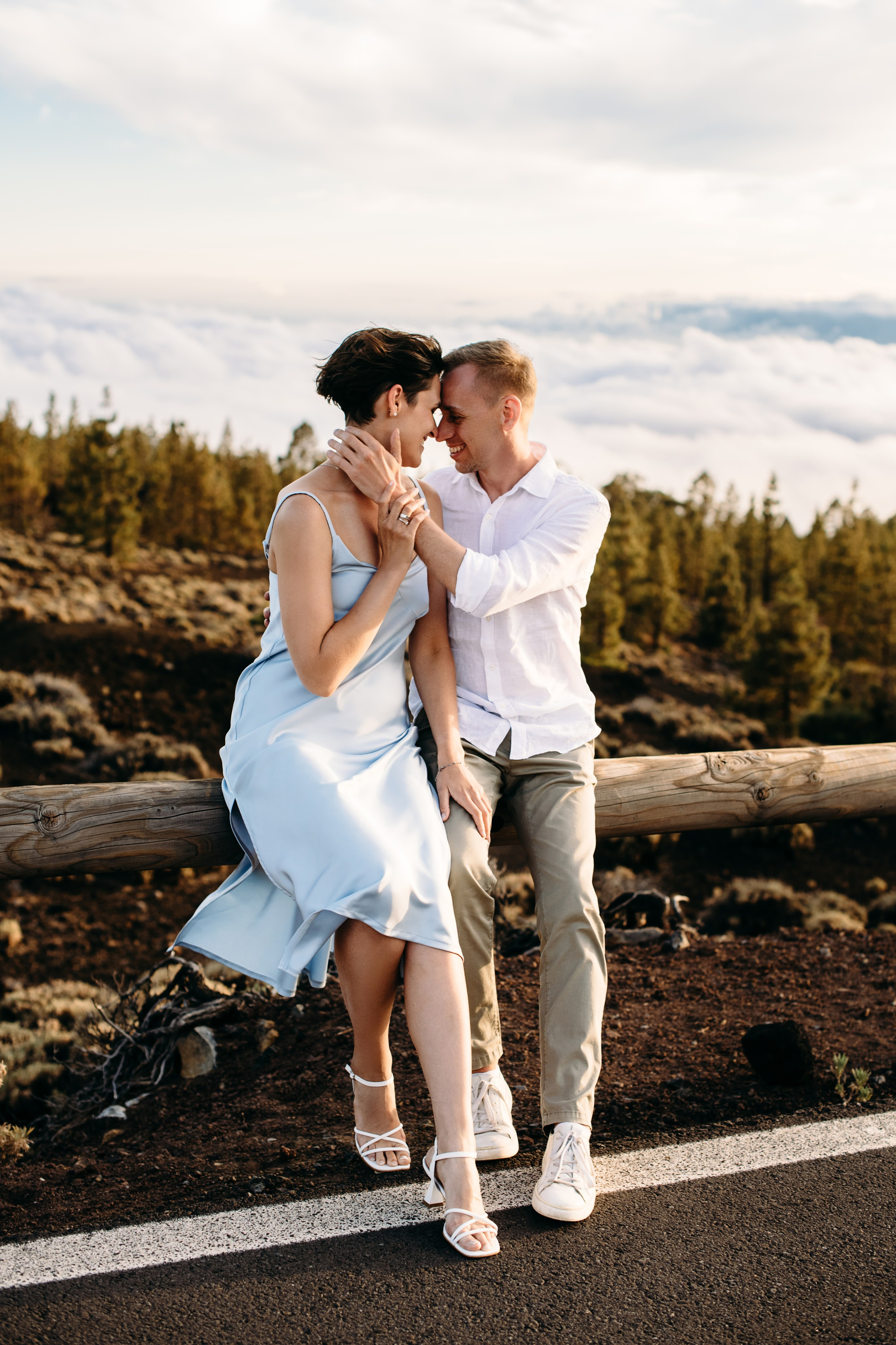 M+Y. Above the clouds. Wedding family photographer Alicante Benidorm Valencia Costa Blanca