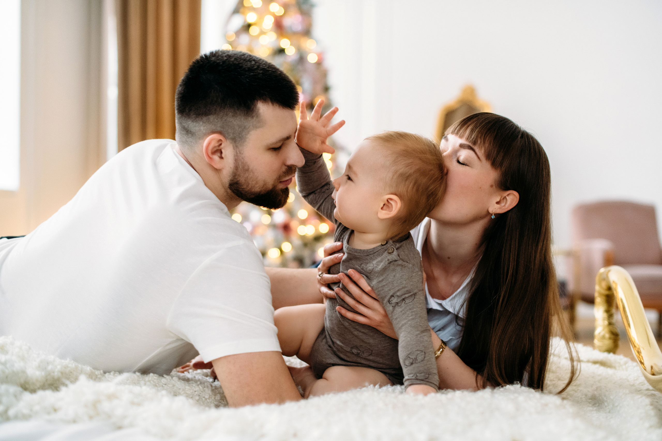 V+T+T. 1 year. Wedding family photographer Alicante Benidorm Valencia Costa Blanca