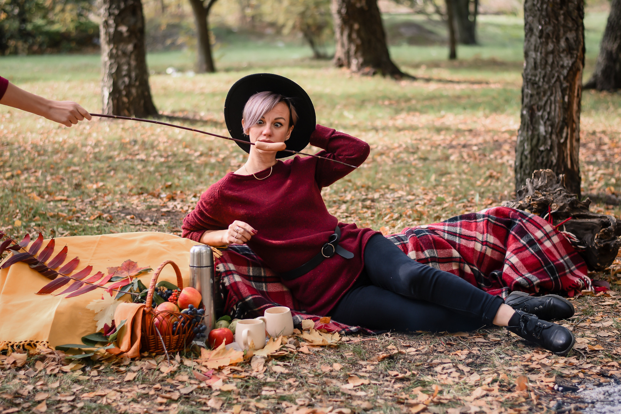 Посиделки у костра. Детский и семейный фотограф Алёна Васильева