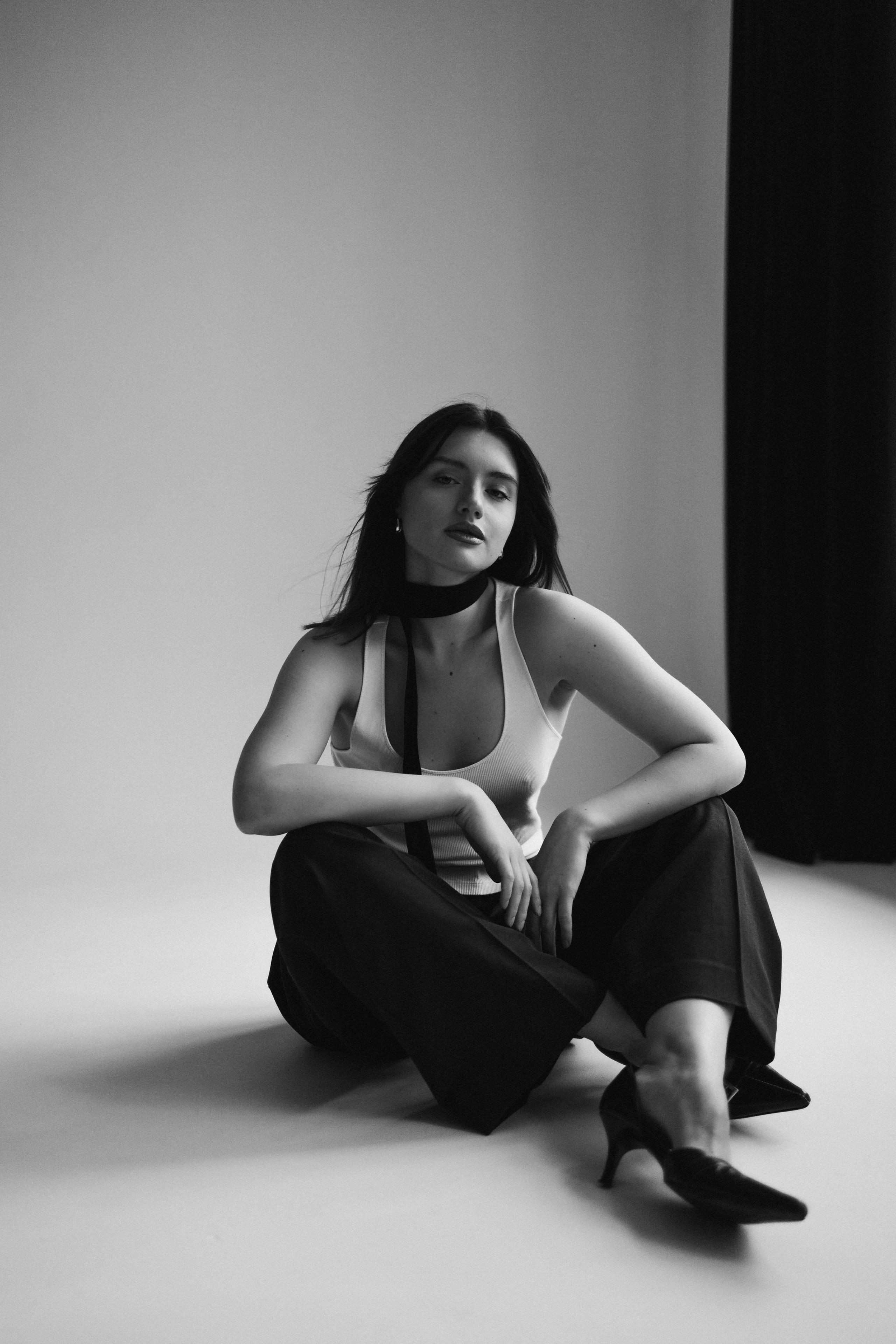 Portret kobiety w studiu. Fotograf Poznań