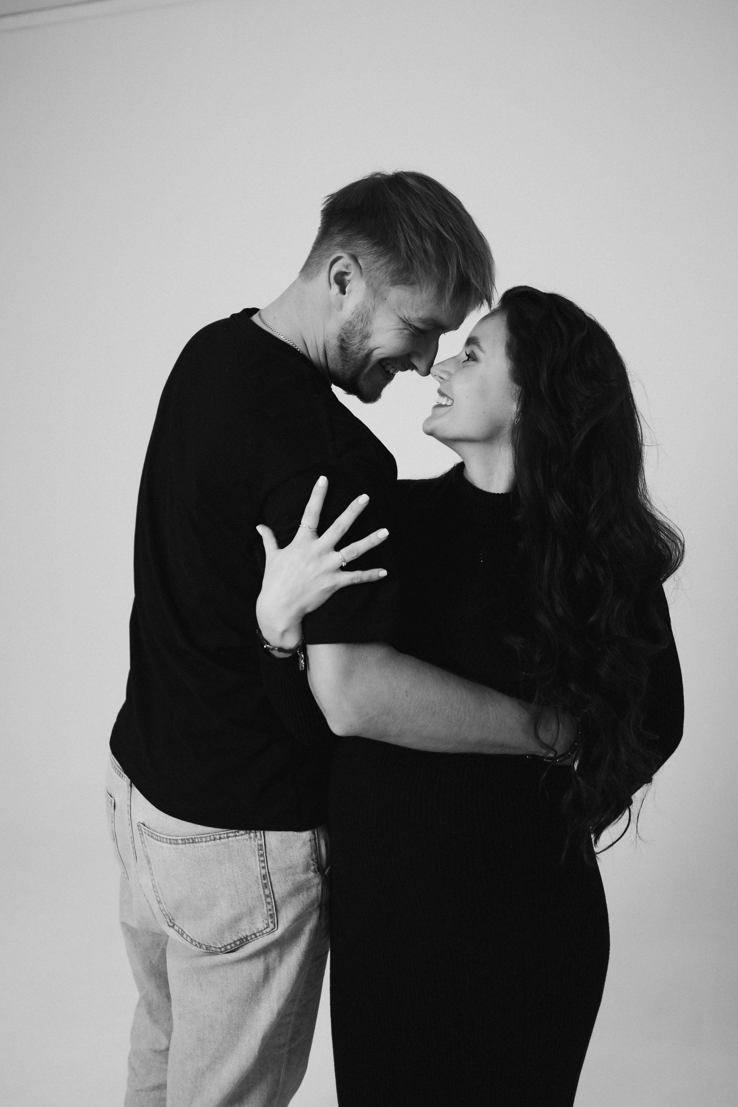 Sesja ciążowa w studiu. Fotograf Poznań