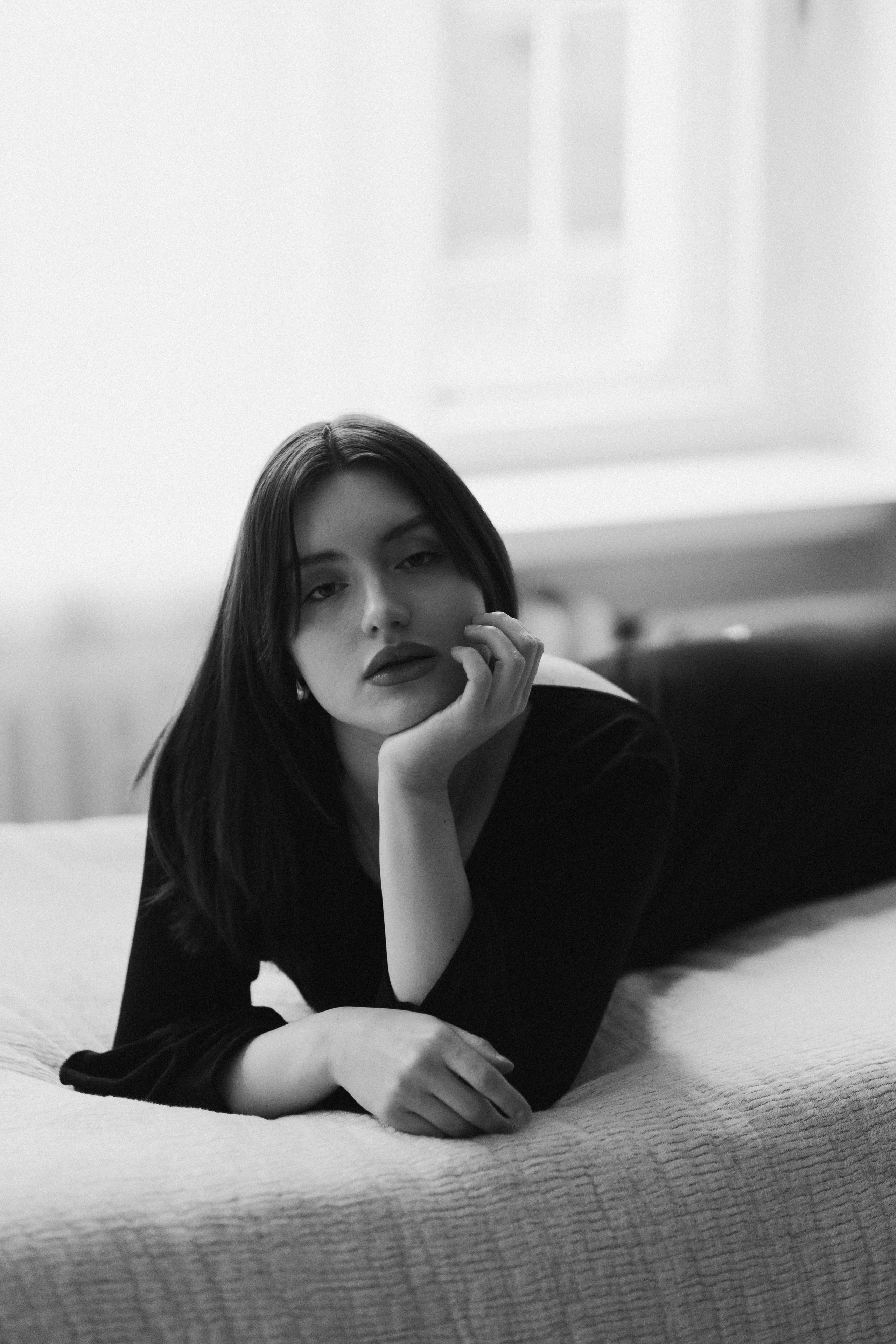 Portret kobiety w studiu. Fotograf Poznań